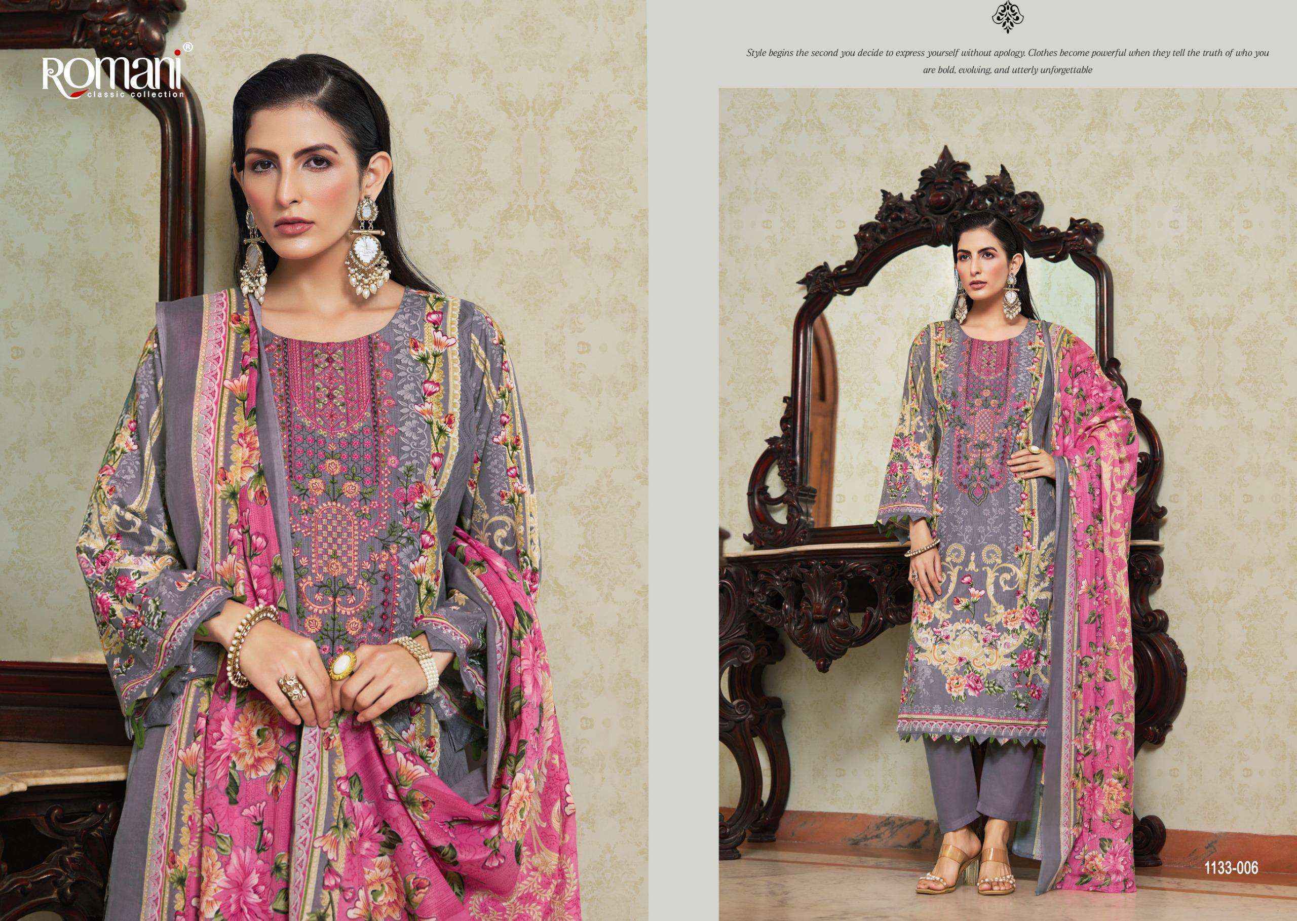 Romani Aarzu Vol 28 Cotton Dress Material Wholesale Price ( 8 pcs Catalogue )