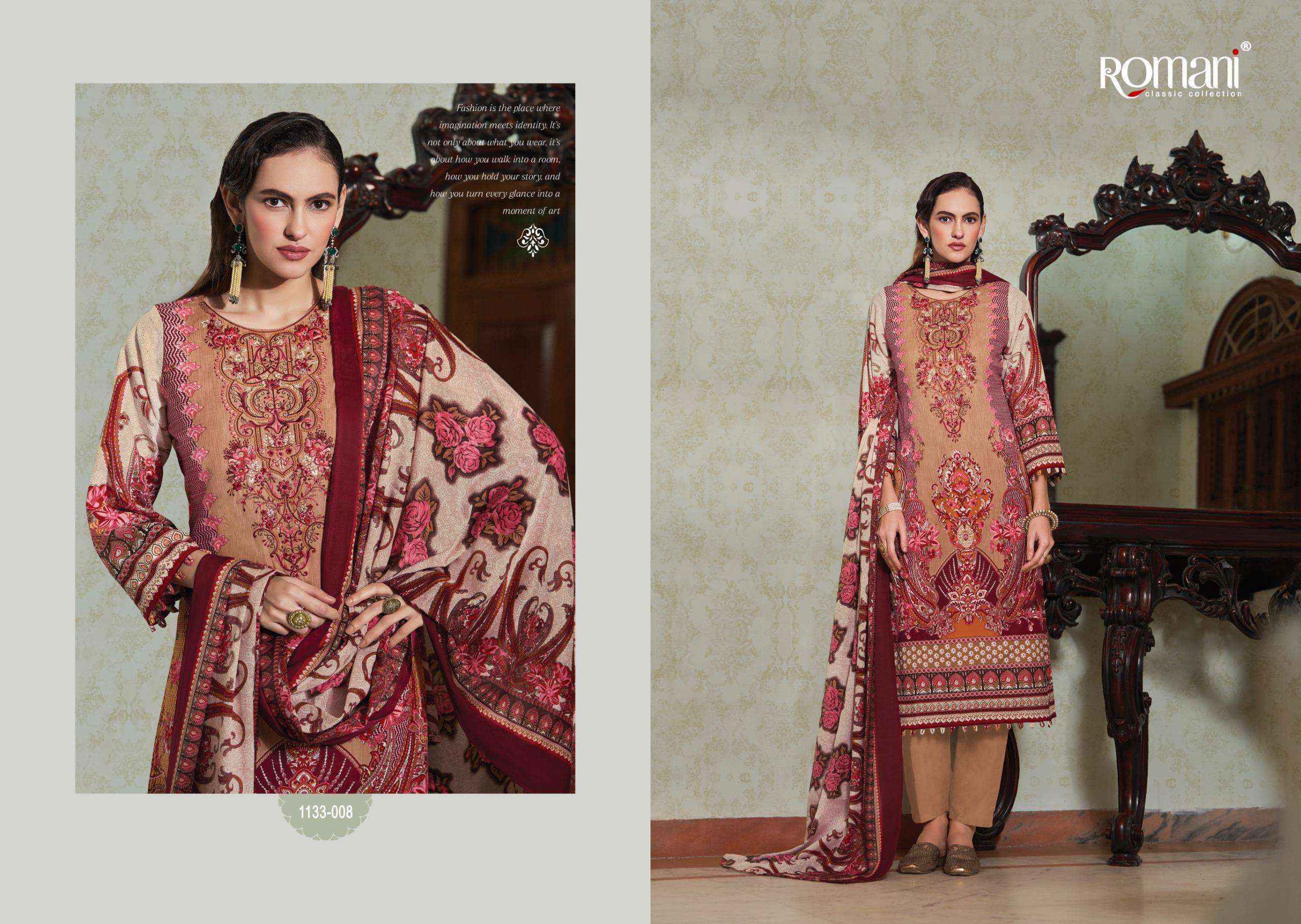 Romani Aarzu Vol 28 Cotton Dress Material Wholesale Price ( 8 pcs Catalogue )