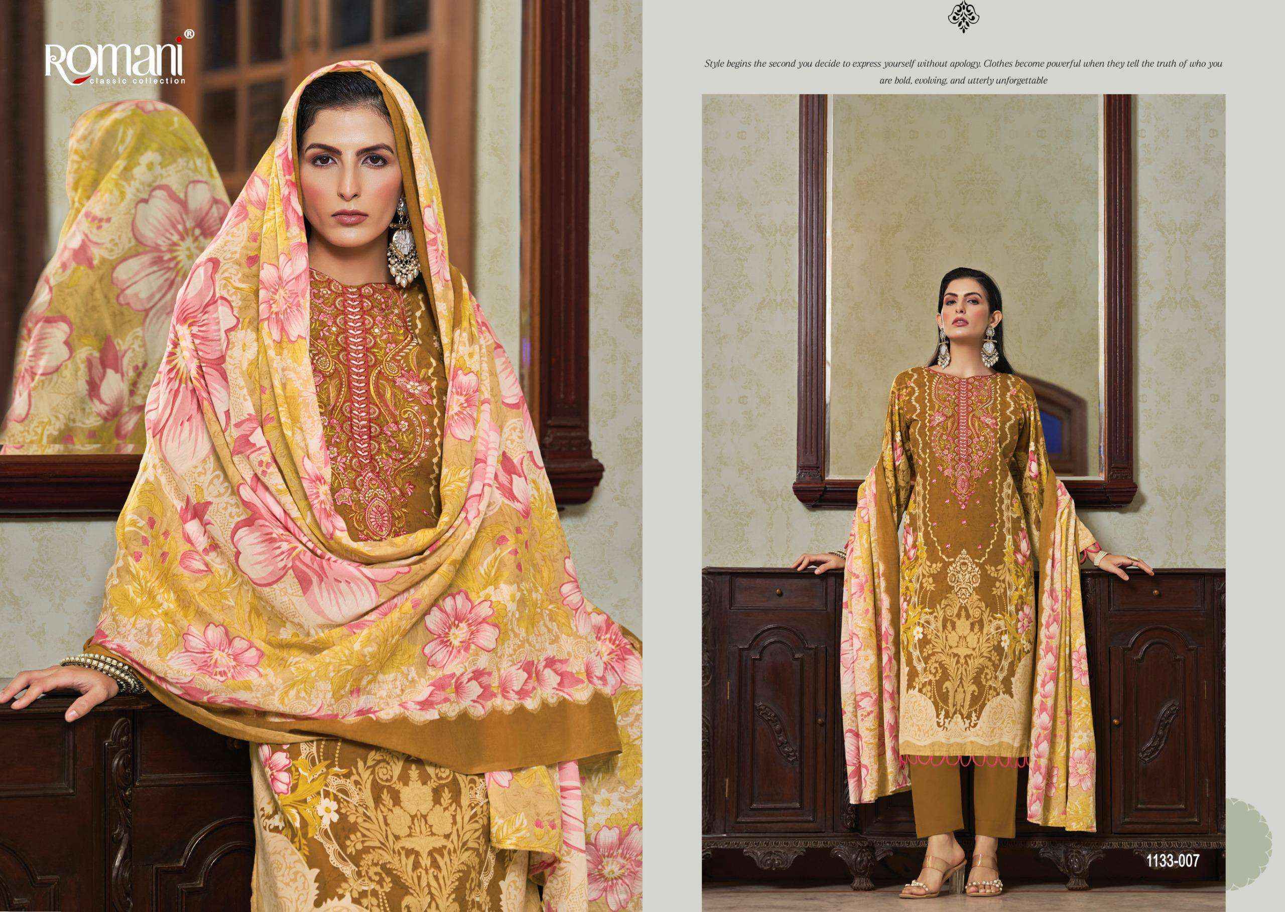 Romani Aarzu Vol 28 Cotton Dress Material Wholesale Price ( 8 pcs Catalogue )