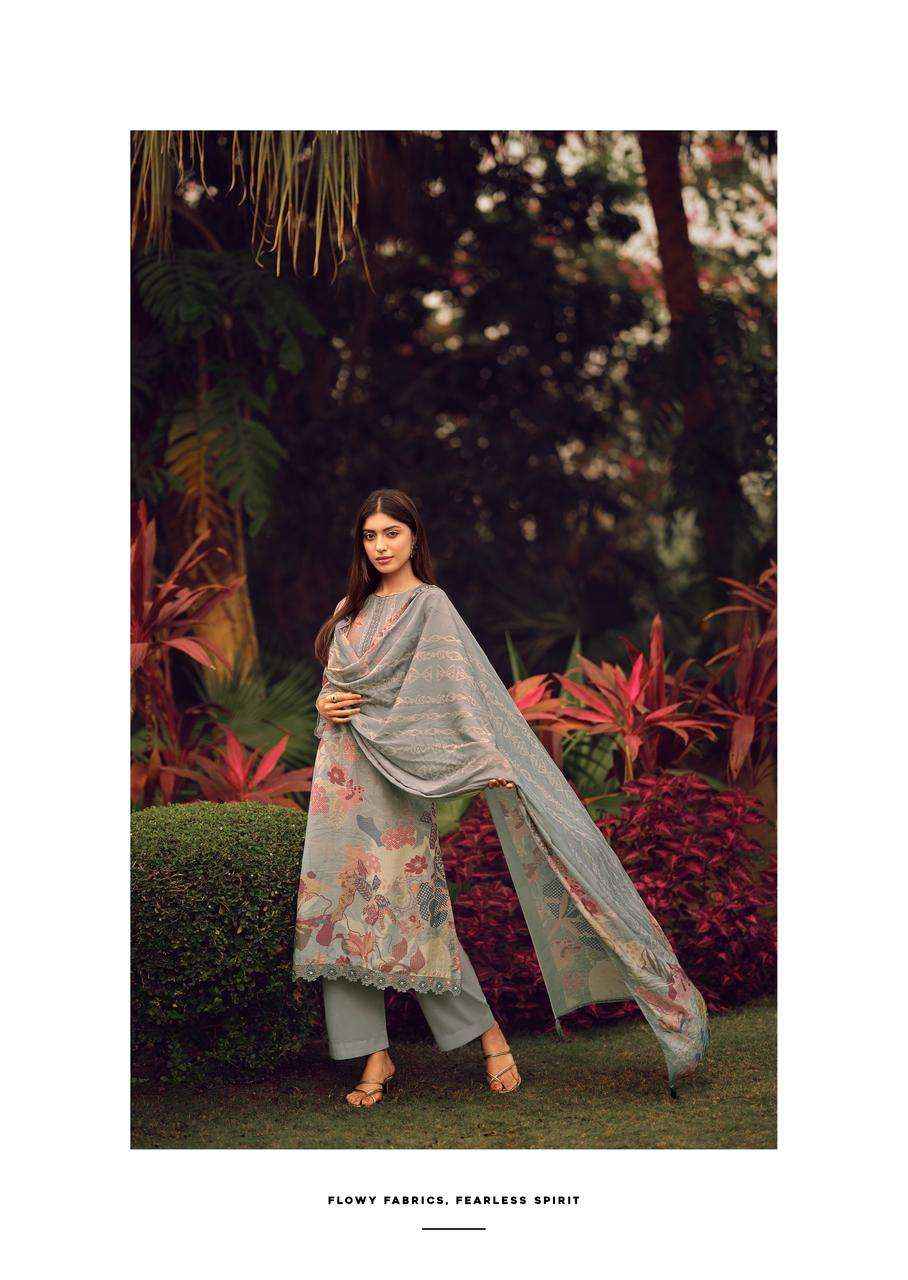 Sadhana Fashion Blerina Digital Printed Linen Dress Material ( 6 Pcs Catalogue )