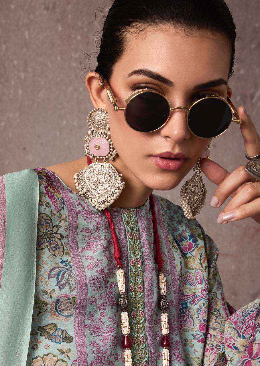 Sadhana Fashion Grace Fancy Muslin Silk Dress Material ( 6 Pcs Catalogue )