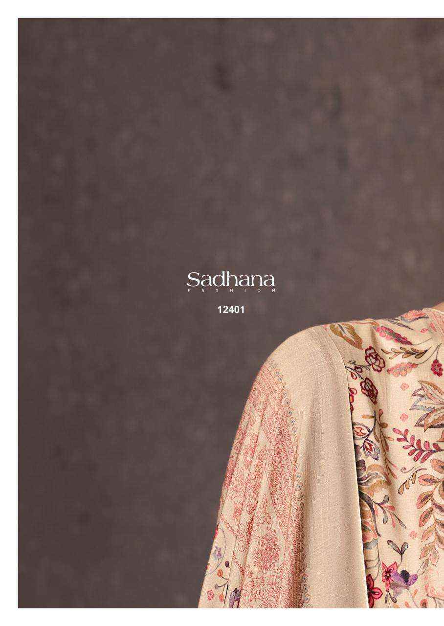 Sadhana Fashion Grace Fancy Muslin Silk Dress Material ( 6 Pcs Catalogue )