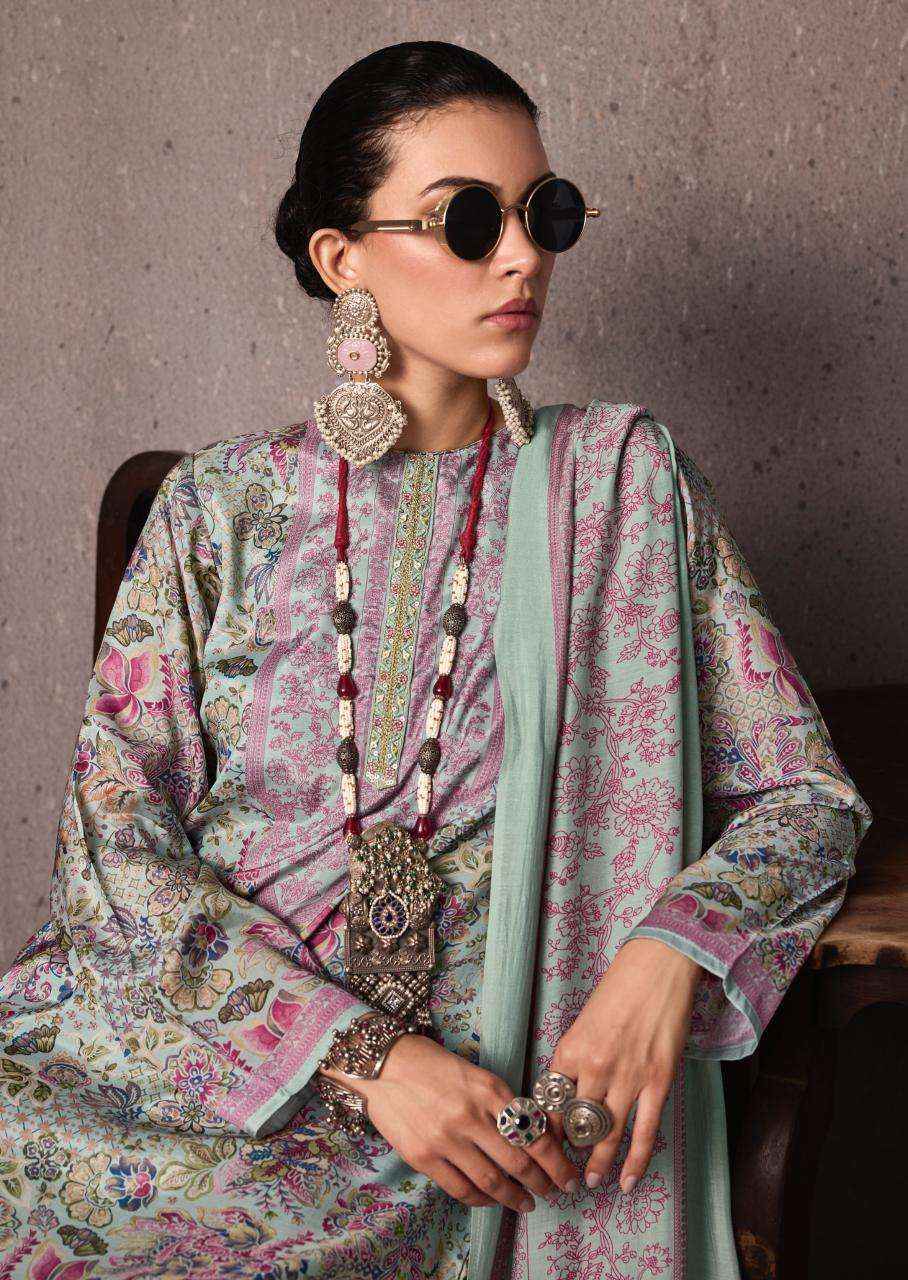 Sadhana Fashion Grace Fancy Muslin Silk Dress Material ( 6 Pcs Catalogue )