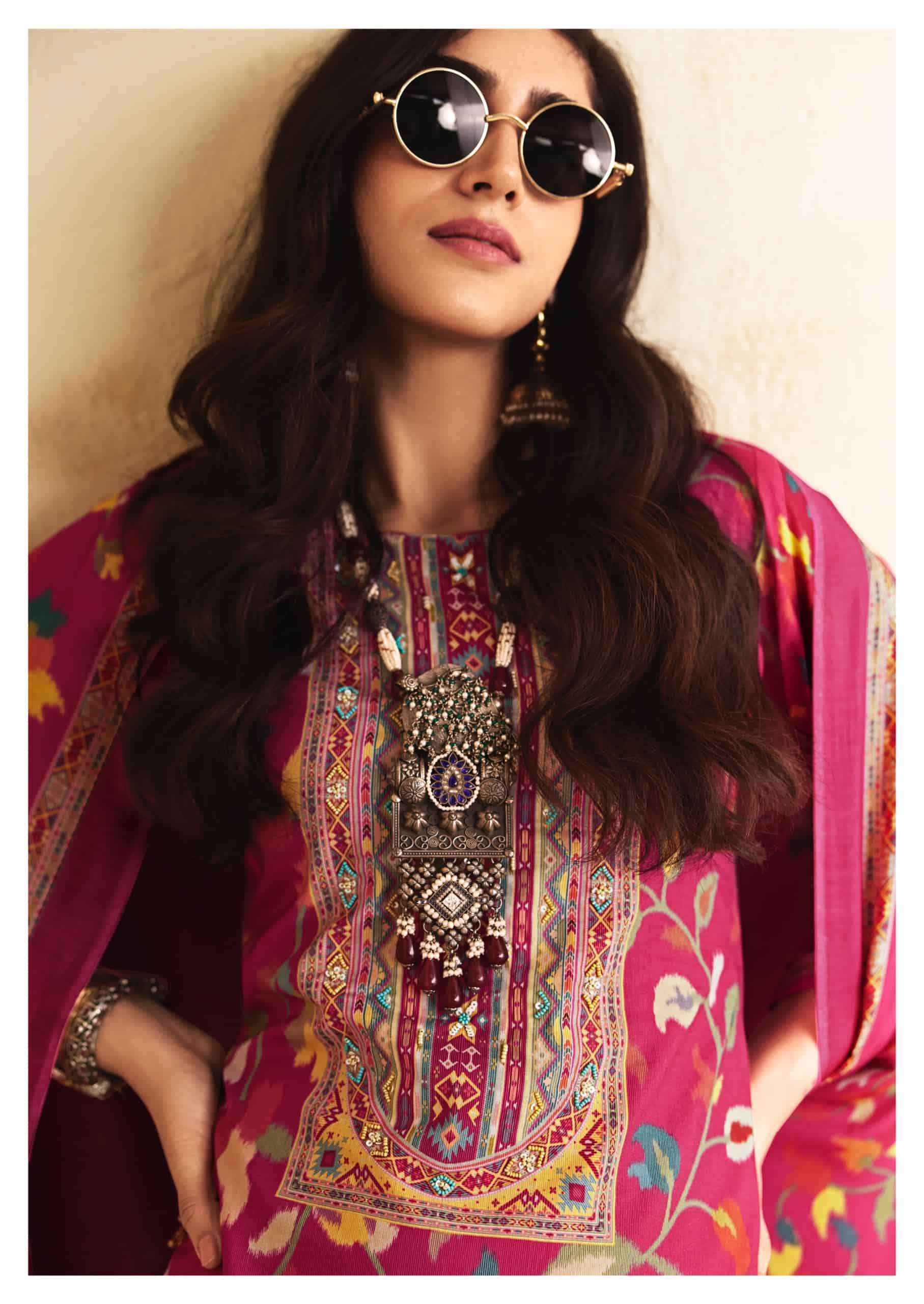 Sadhana Fashion Itrh Fancy Cotton Salwar Kameez Wholesale Rate ( 6 Pcs Catalog )