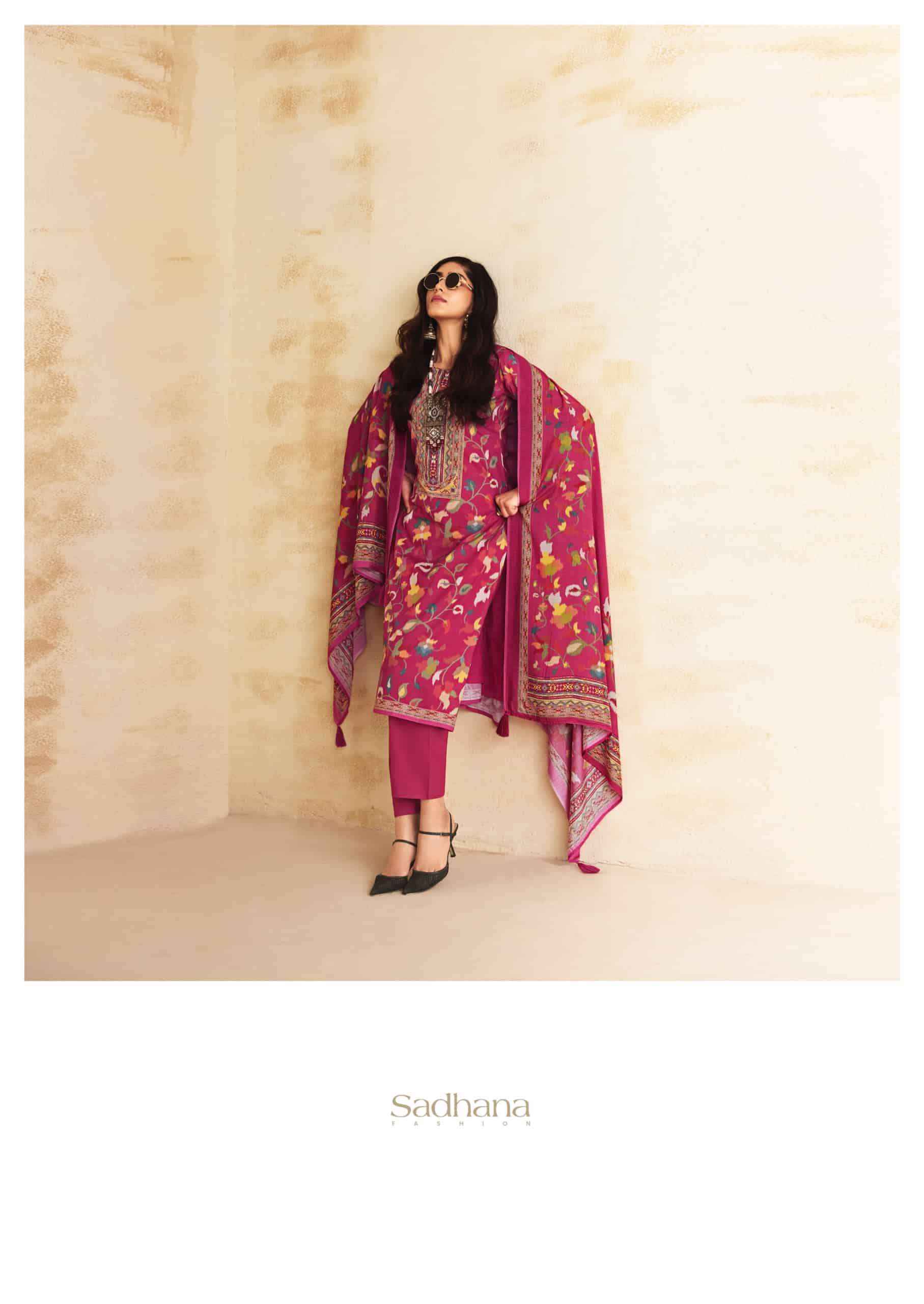 Sadhana Fashion Itrh Fancy Cotton Salwar Kameez Wholesale Rate ( 6 Pcs Catalog )