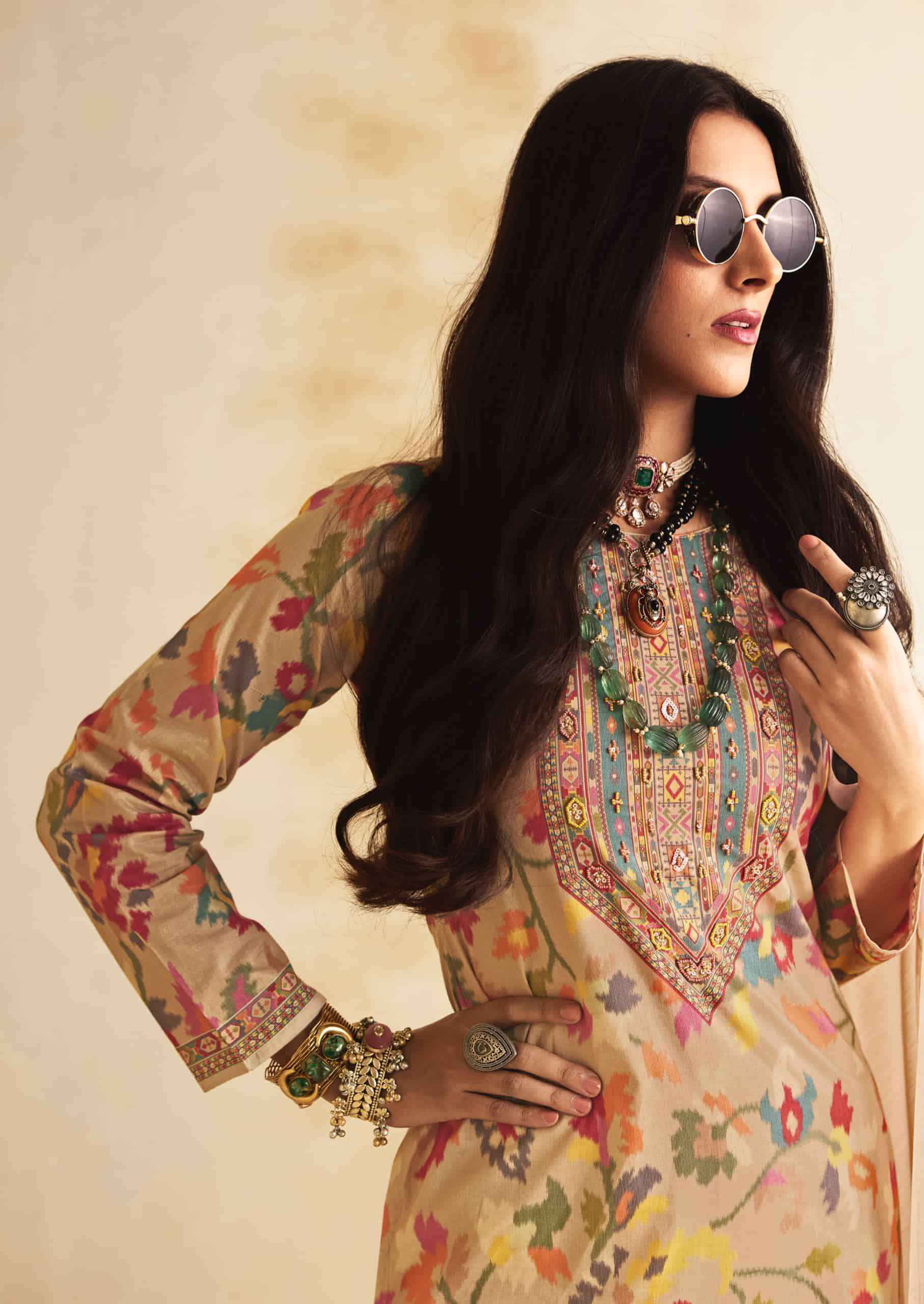 Sadhana Fashion Itrh Fancy Cotton Salwar Kameez Wholesale Rate ( 6 Pcs Catalog )