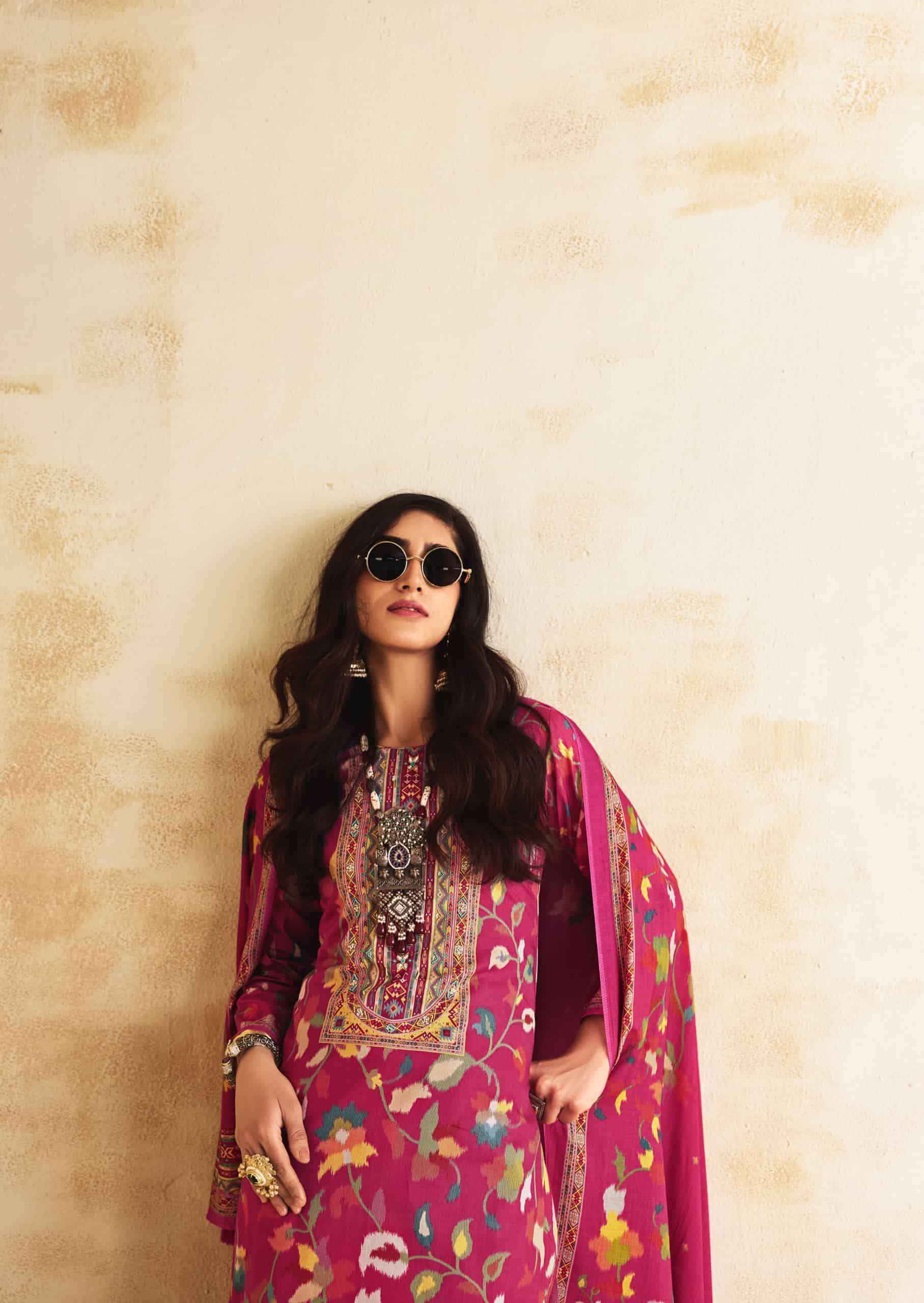 Sadhana Fashion Itrh Fancy Cotton Salwar Kameez Wholesale Rate ( 6 Pcs Catalog )