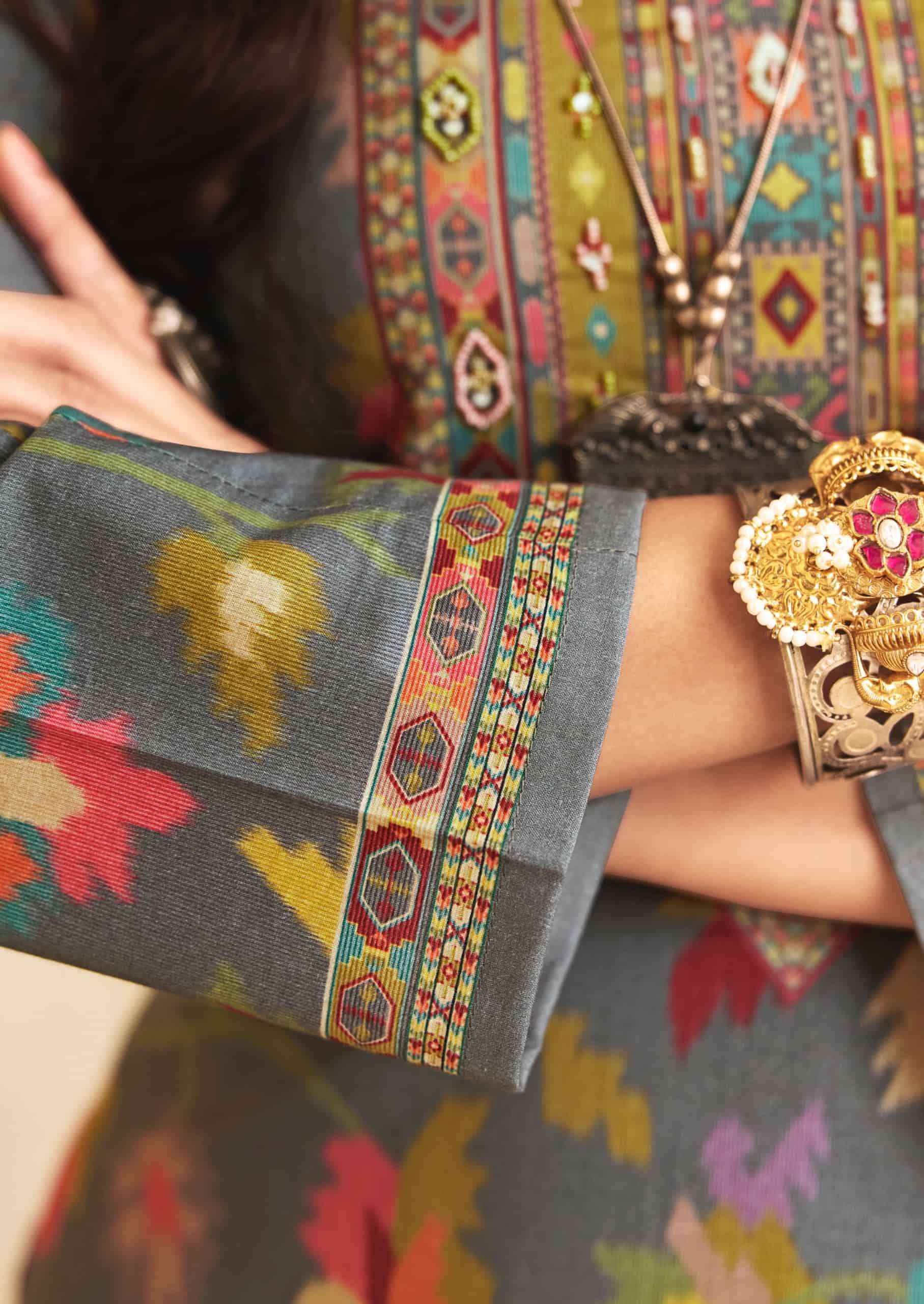 Sadhana Fashion Itrh Fancy Cotton Salwar Kameez Wholesale Rate ( 6 Pcs Catalog )