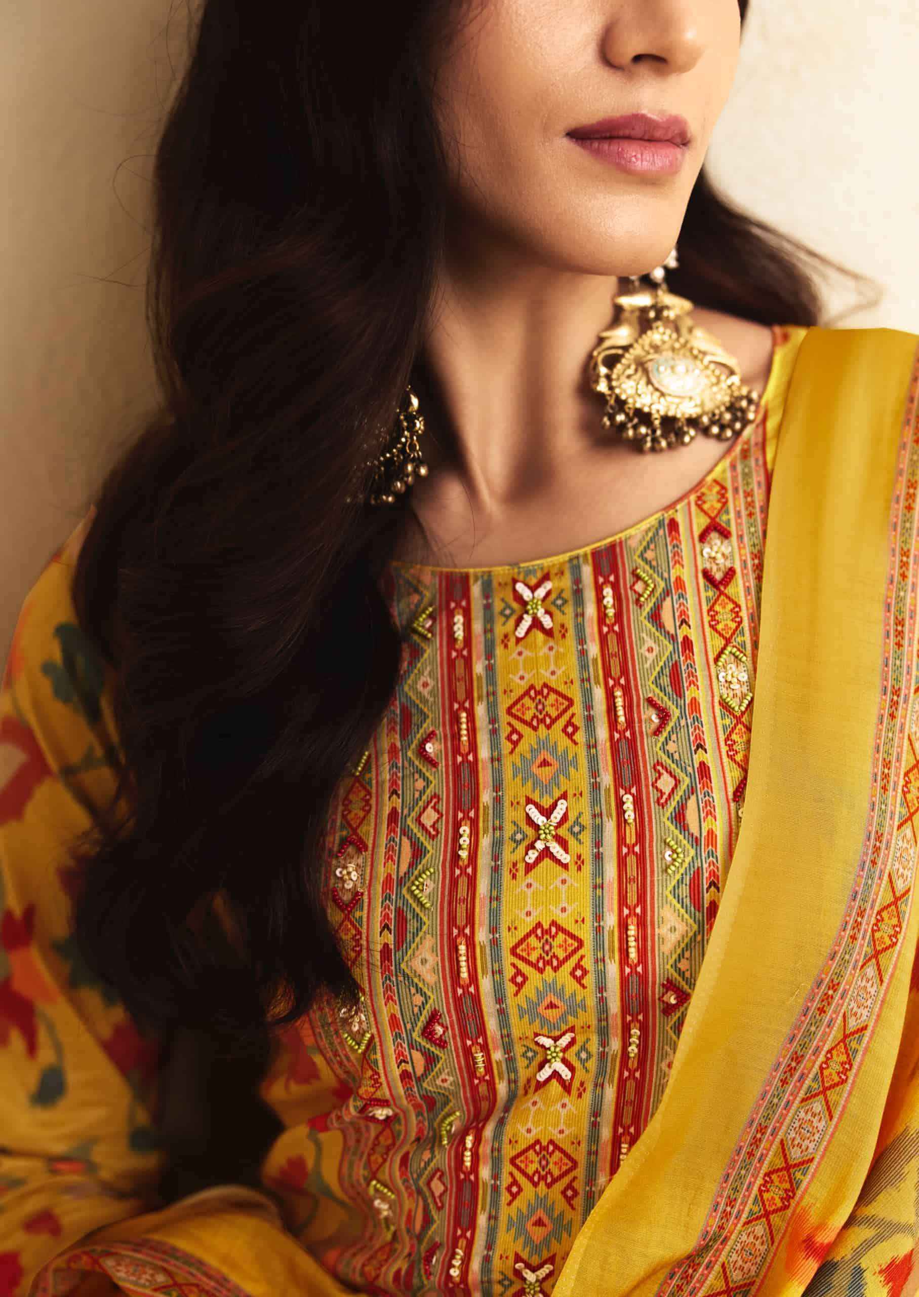 Sadhana Fashion Itrh Fancy Cotton Salwar Kameez Wholesale Rate ( 6 Pcs Catalog )