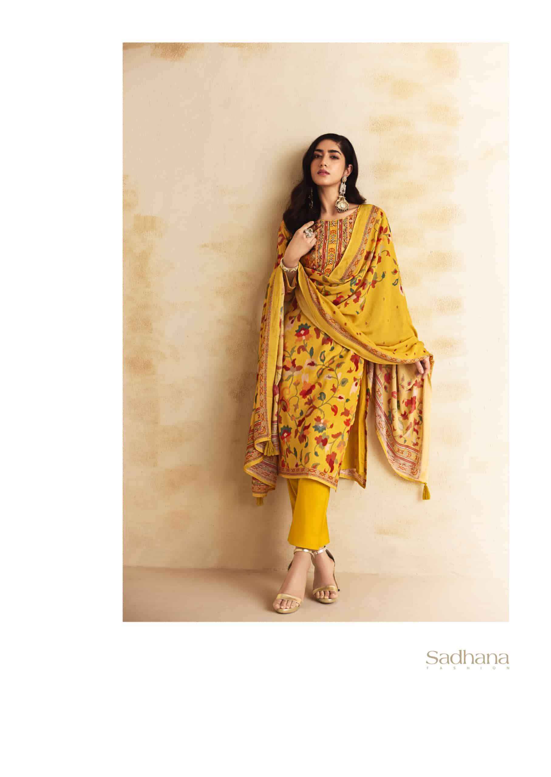 Sadhana Fashion Itrh Fancy Cotton Salwar Kameez Wholesale Rate ( 6 Pcs Catalog )