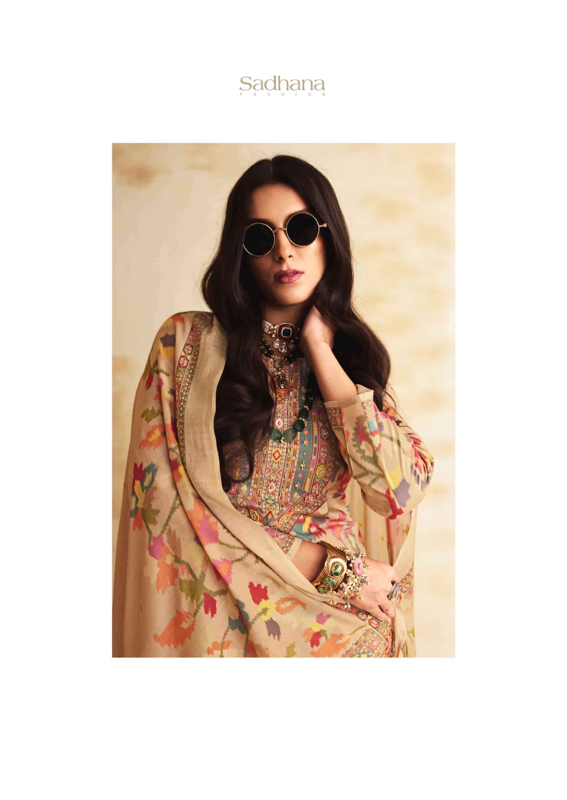 Sadhana Fashion Itrh Fancy Cotton Salwar Kameez Wholesale Rate ( 6 Pcs Catalog )