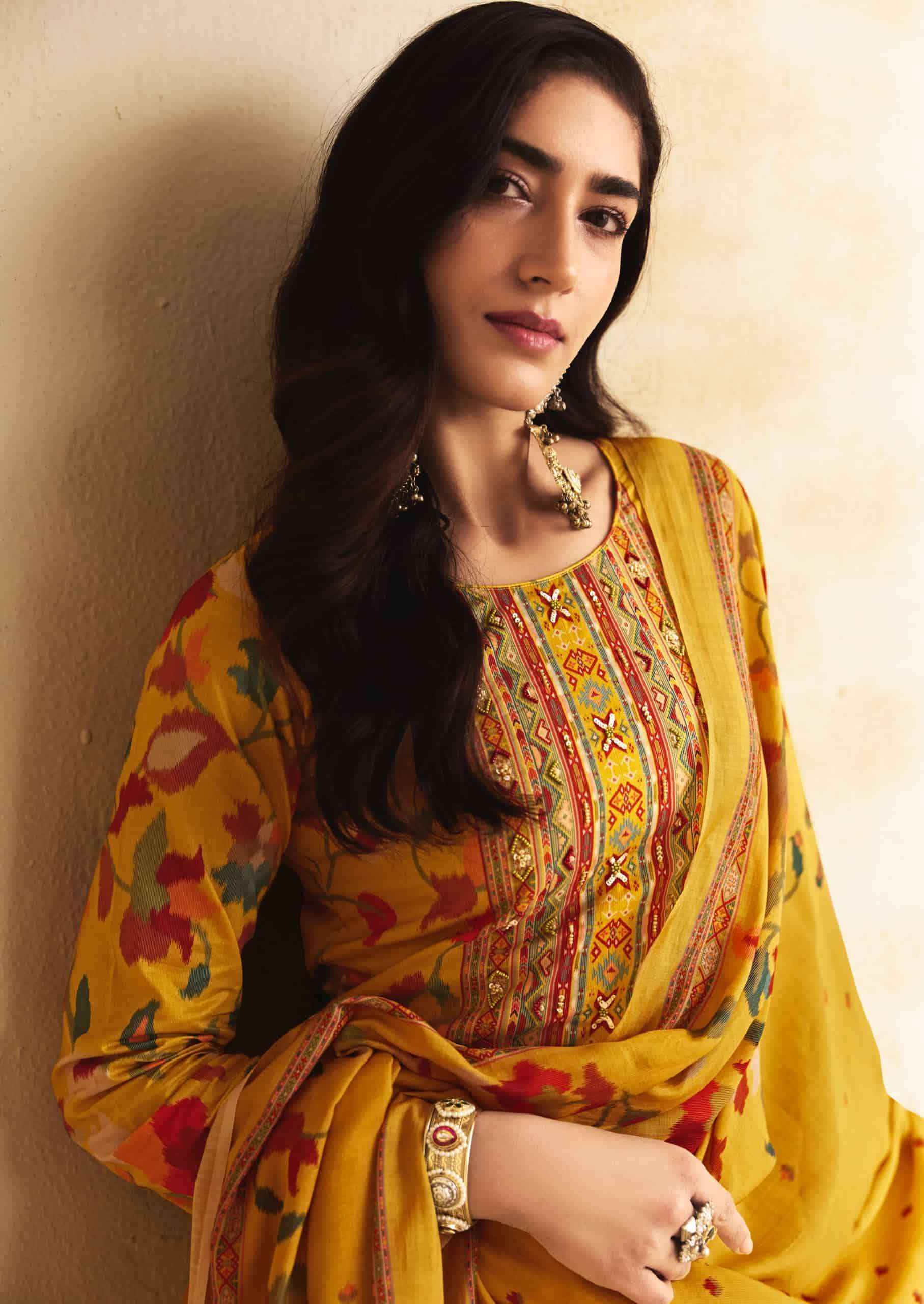 Sadhana Fashion Itrh Fancy Cotton Salwar Kameez Wholesale Rate ( 6 Pcs Catalog )