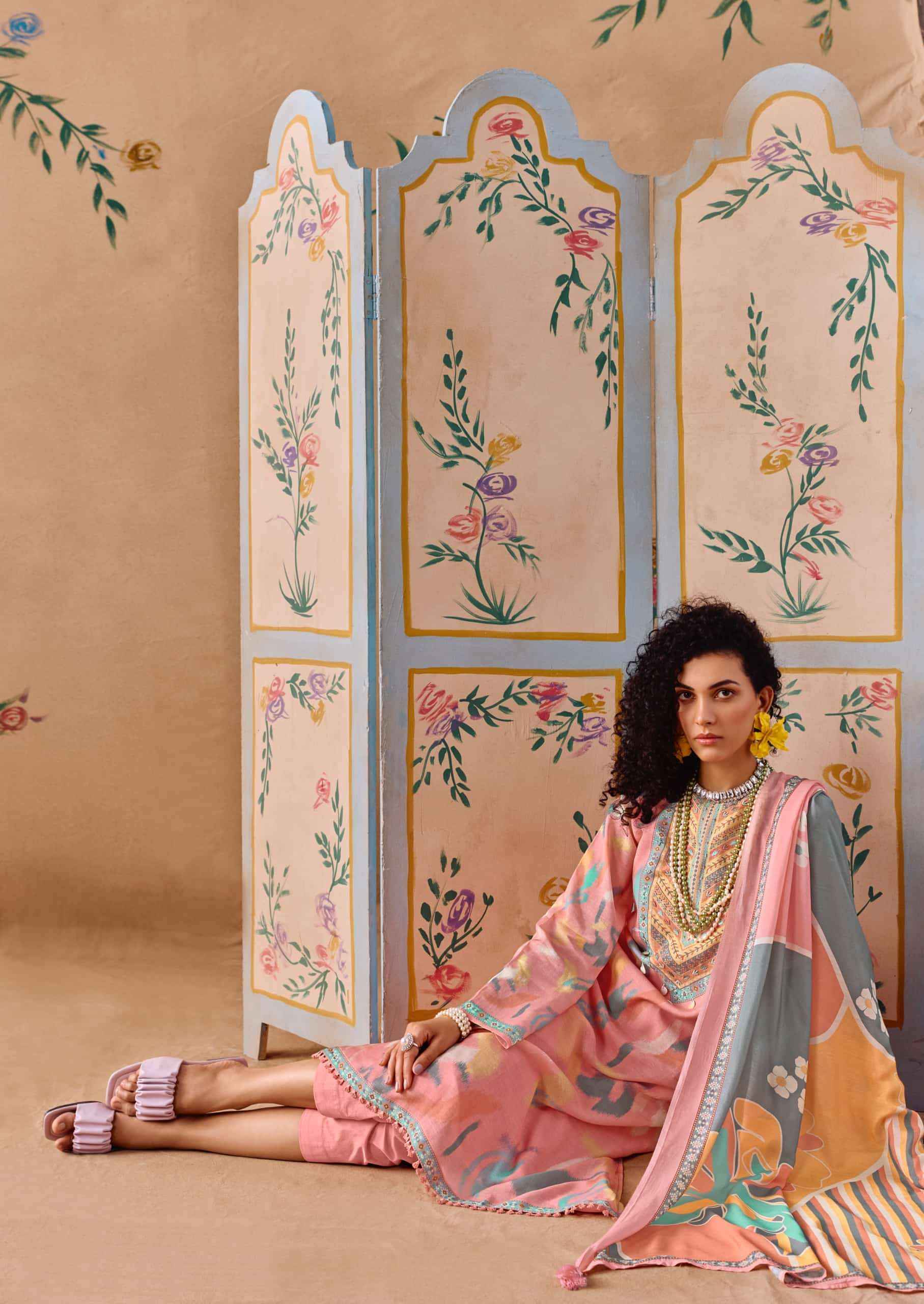 Sadhana Fashion Jazba Exclusive Linen Salwar Kameez Wholesale Rate ( 6 Pcs Catalog )