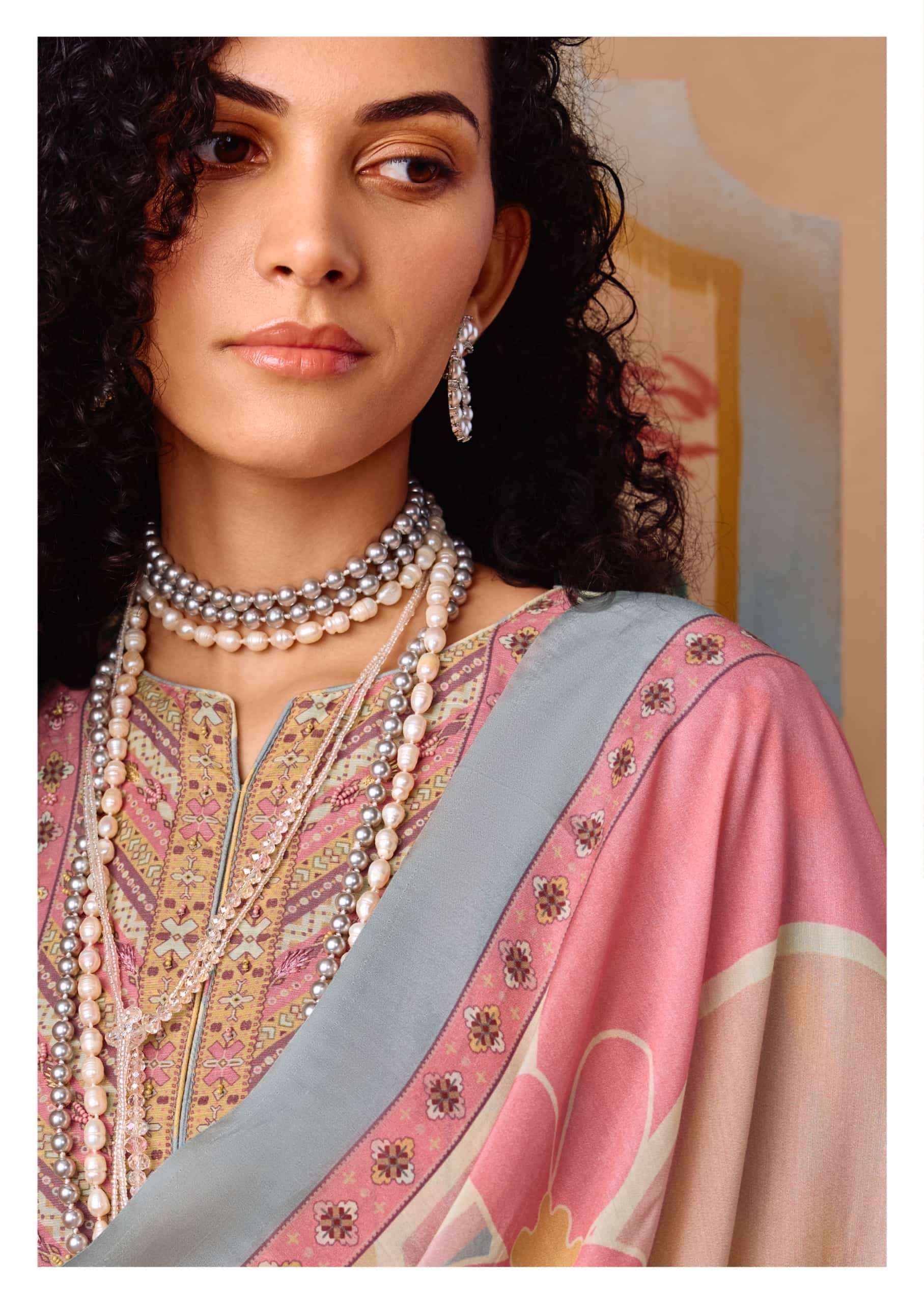 Sadhana Fashion Jazba Exclusive Linen Salwar Kameez Wholesale Rate ( 6 Pcs Catalog )