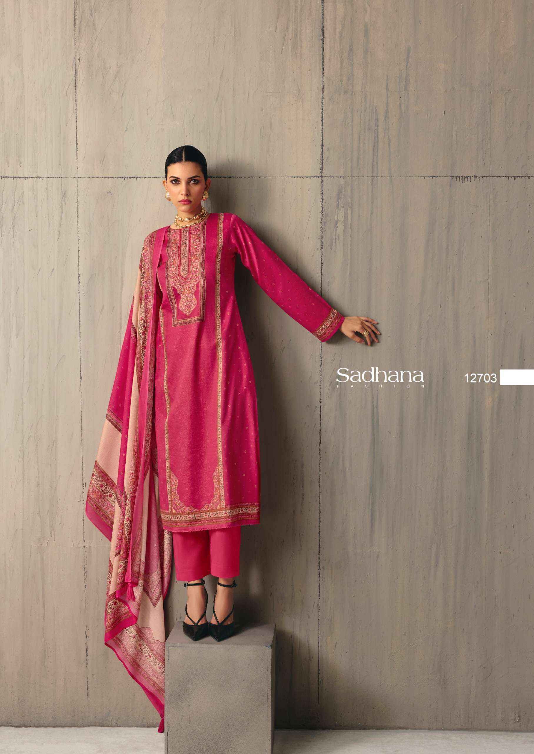 Sadhana Fashion Zeya Jam Cotton Dress Material Surat Wholesale ( 6 Pcs Catalog )