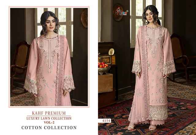 Shree Fabs Kahf Premium Luxury Lawn Collection Vol 2 Cotton Dress Material ( 5 pcs Catalogue )