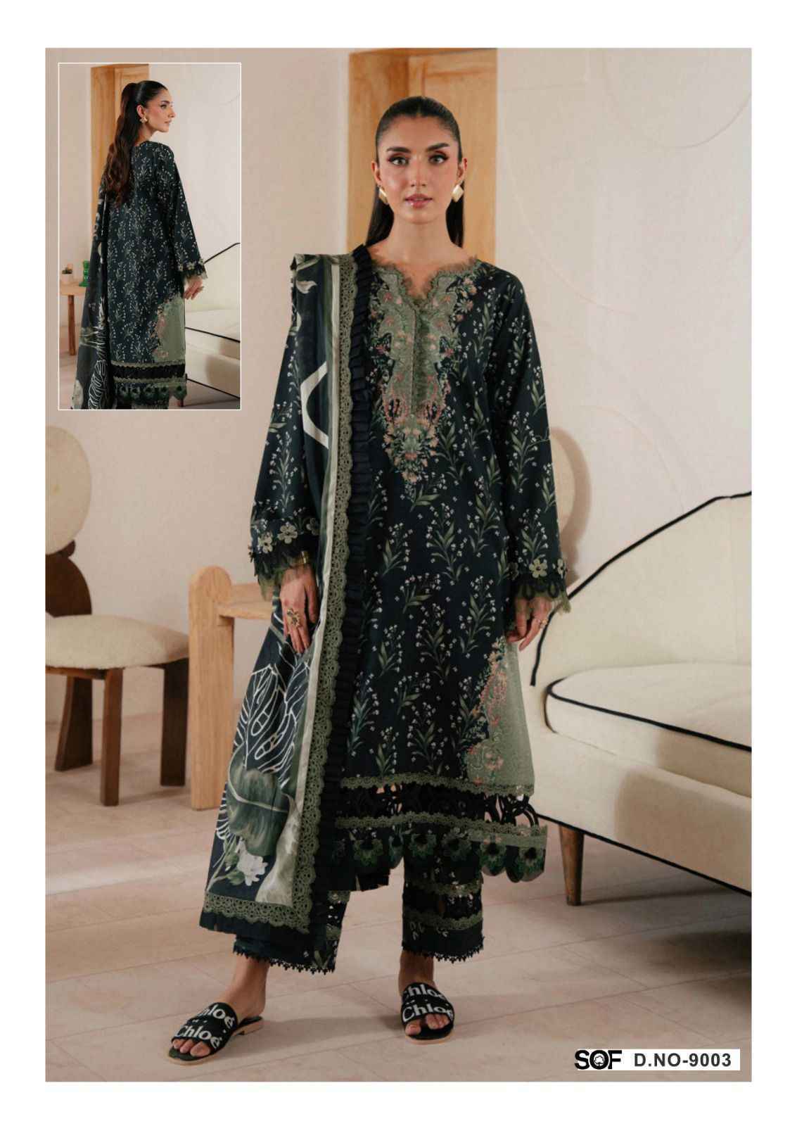 Shree Om Fab Aliya B Vol 9 Cotton Dress Material Wholesale Price ( 6 Pcs Catalog )