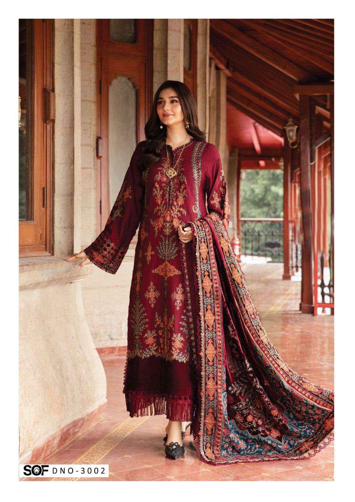 Shree Om Fab Asim Jofa Vol 3 Printed Cotton Salwar Kameez Wholesale Rate ( 6 Pcs Catalog )