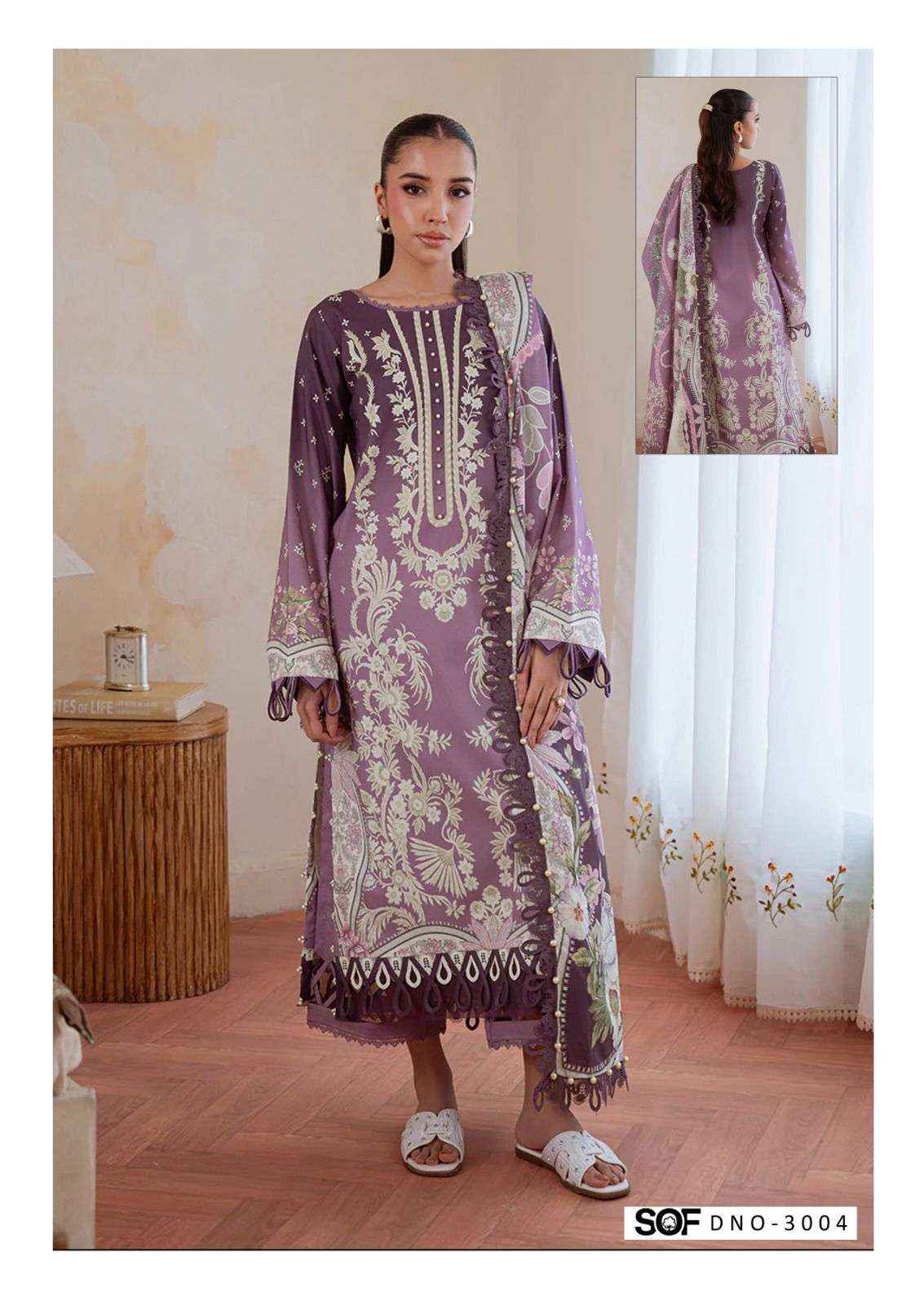 Shree Om Fab Asim Jofa Vol 3 Printed Cotton Salwar Kameez Wholesale Rate ( 6 Pcs Catalog )