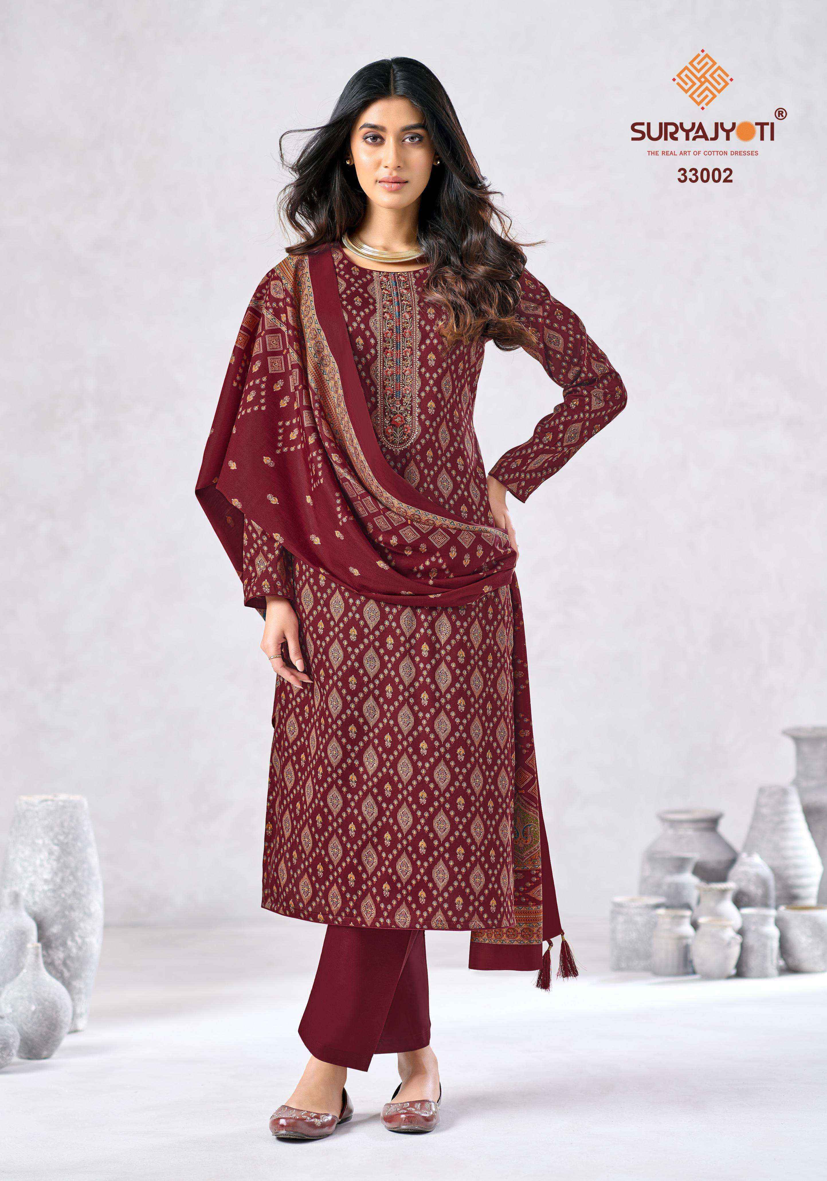 Suryajyoti Kalki Vol 33 Jam Satin Salwar Kameez Wholesale Rate ( 8 Pcs Catalog )