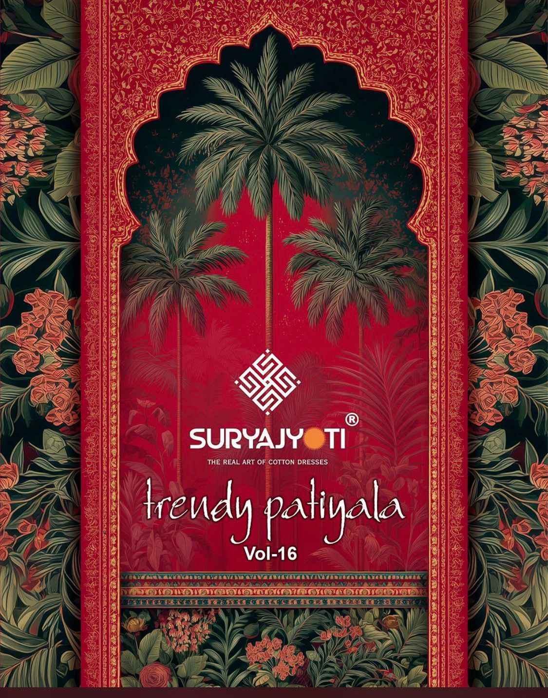 Suryajyoti Trendy Patiyala Vol 16 Cotton Dress Material Wholesale Price ( 20 pcs Catalogue )