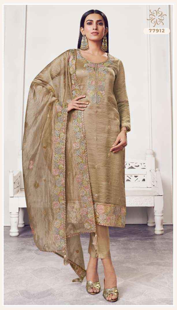 Vinay Fashion Kuleesh Poshak Partywear Style Designer Suit Wholesale Rate ( 4 Pcs Catalog )