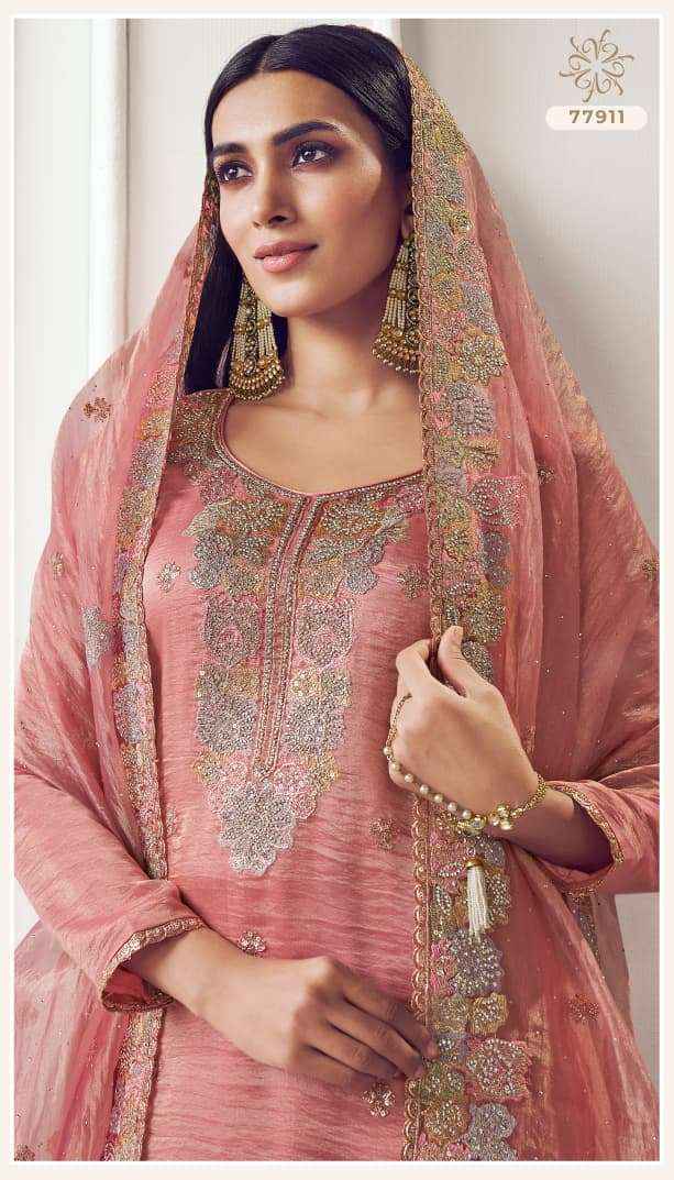 Vinay Fashion Kuleesh Poshak Partywear Style Designer Suit Wholesale Rate ( 4 Pcs Catalog )