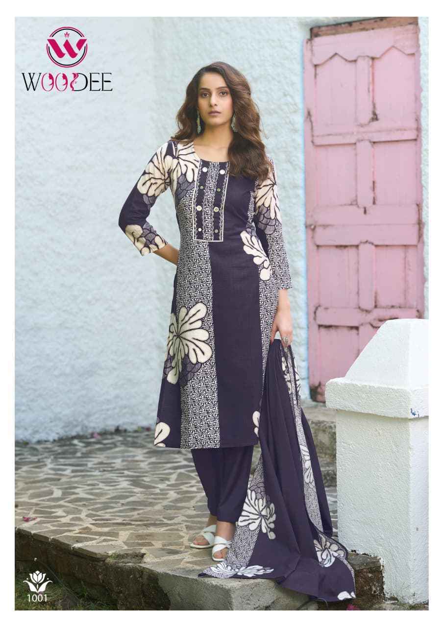 Woodee Tanya Viscose Kurti Combo Wholesale Rate ( 6 Pcs Catalog )