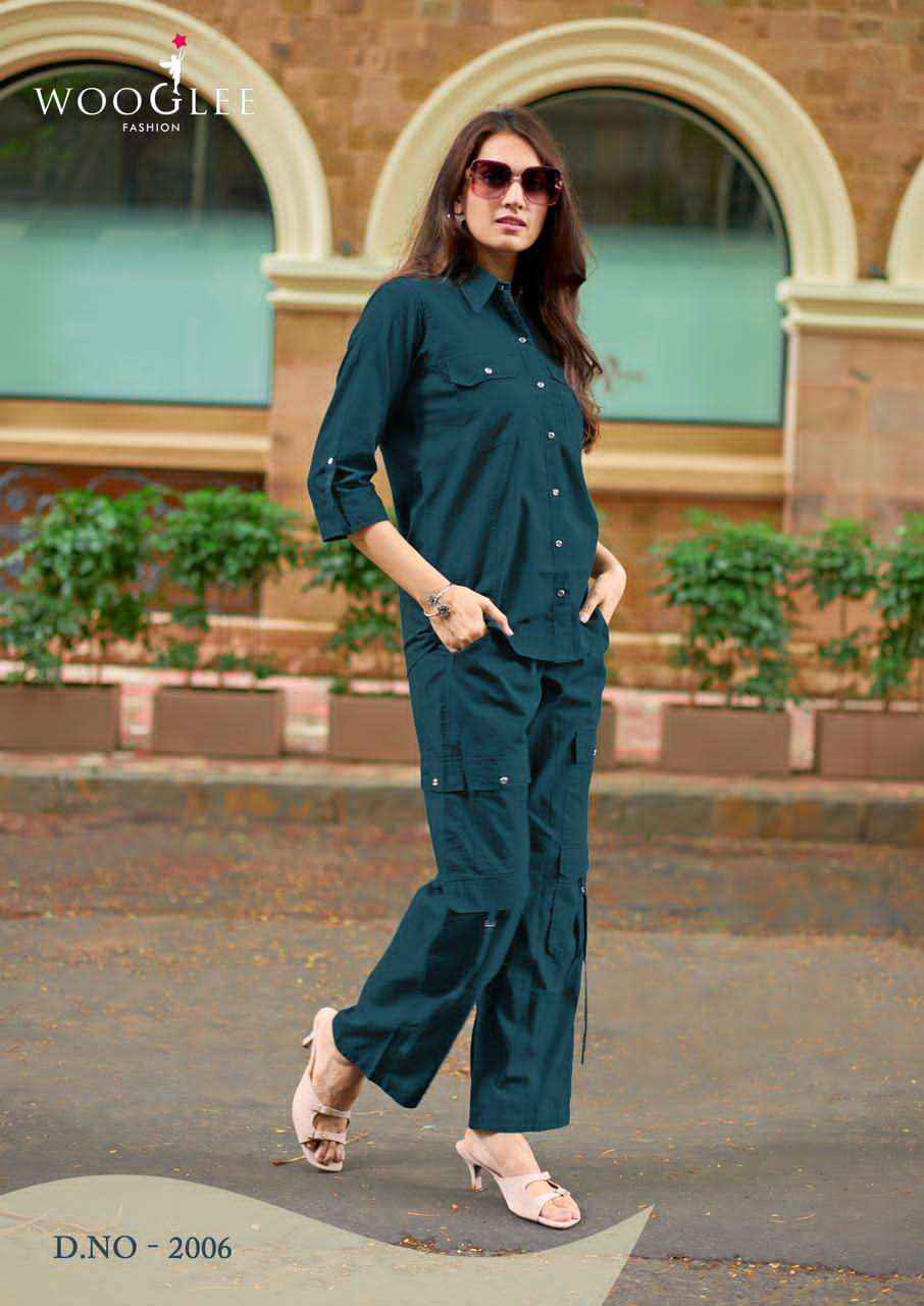 Wooglee Fashion Runway Premium Wear Cord Set Wholesale Price ( 6 Pcs Catalogue )