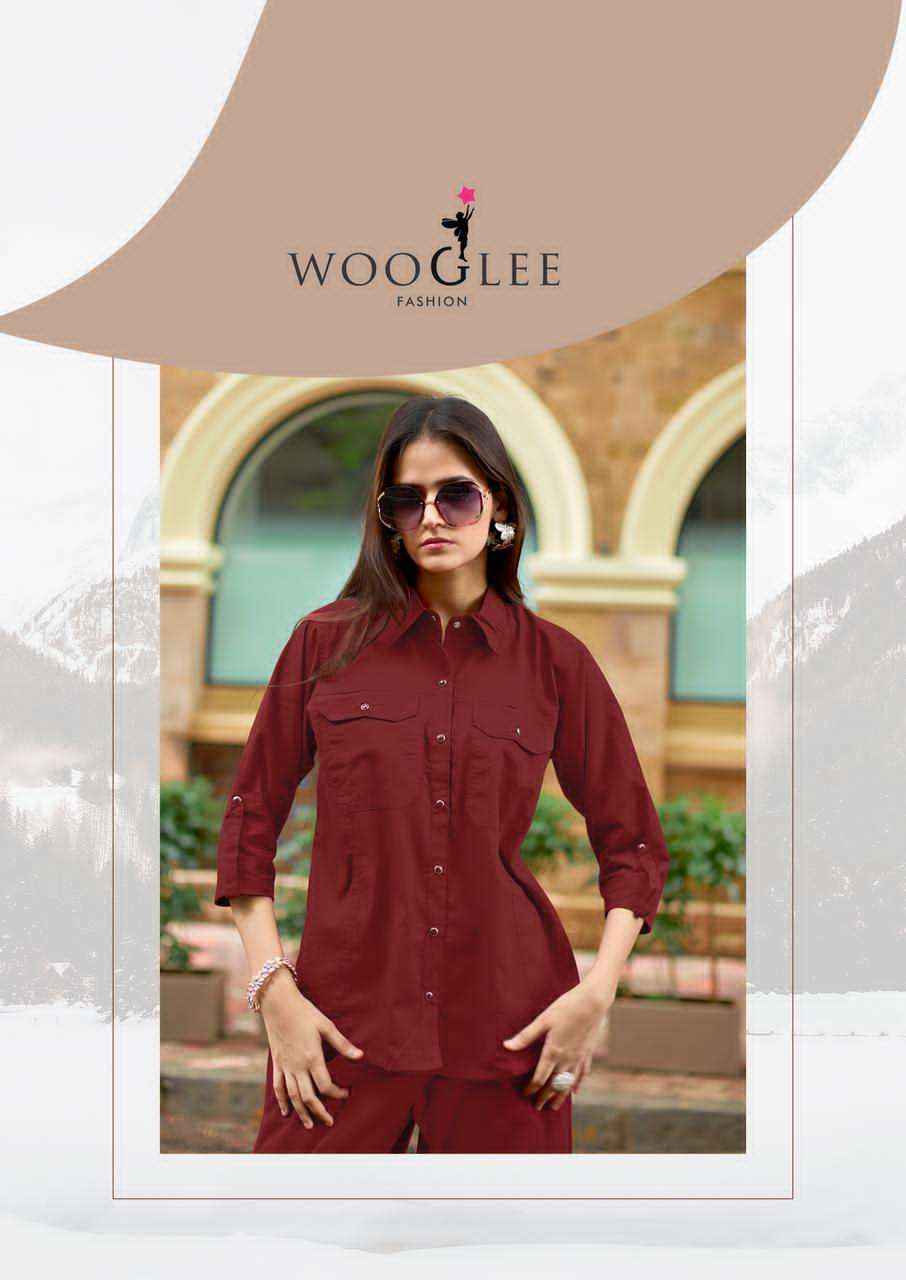 Wooglee Fashion Runway Premium Wear Cord Set Wholesale Price ( 6 Pcs Catalogue )