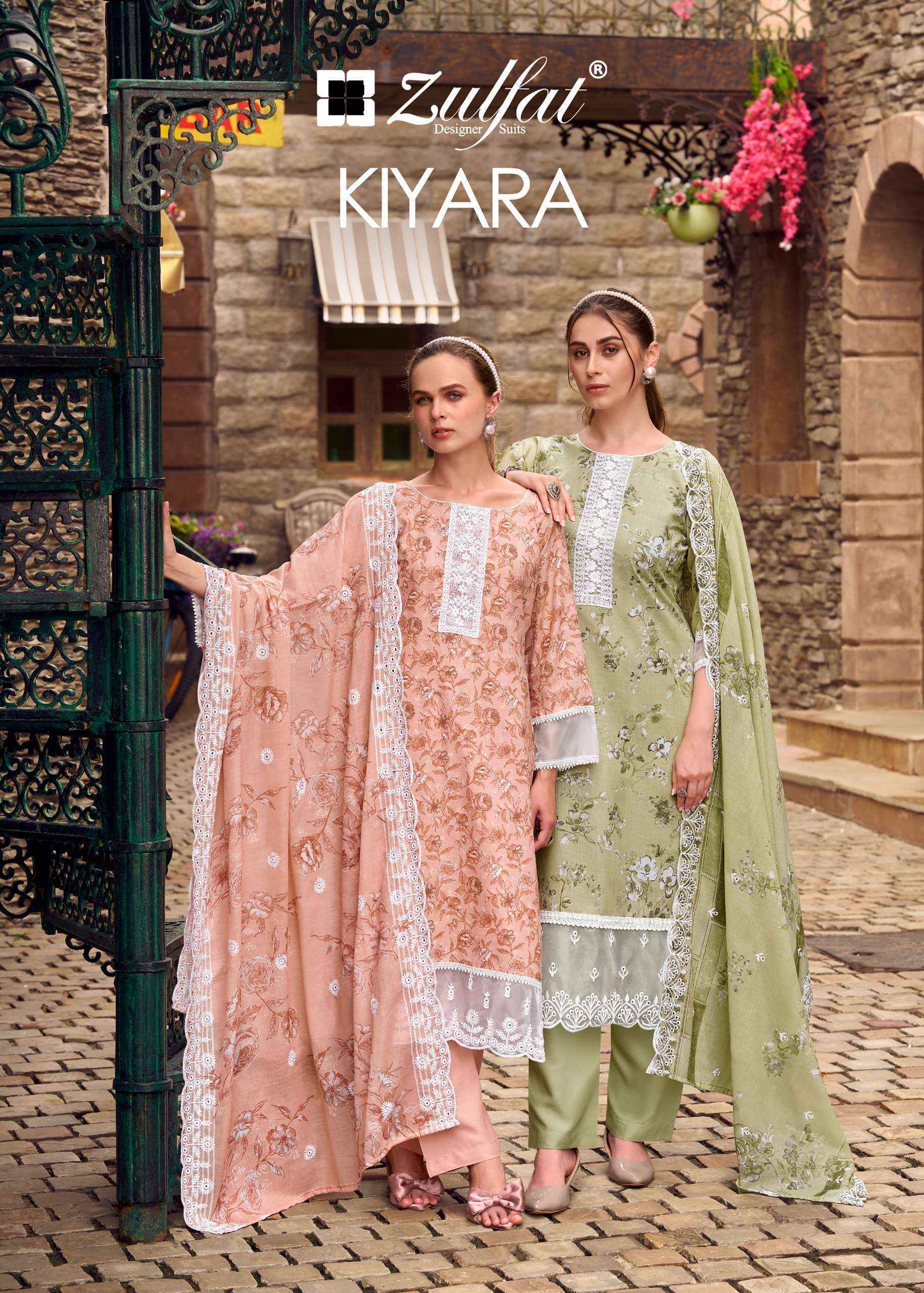Zulfat Kiyara Cotton Salwar Kameez Wholesale Rate ( 6 Pcs Catalog )