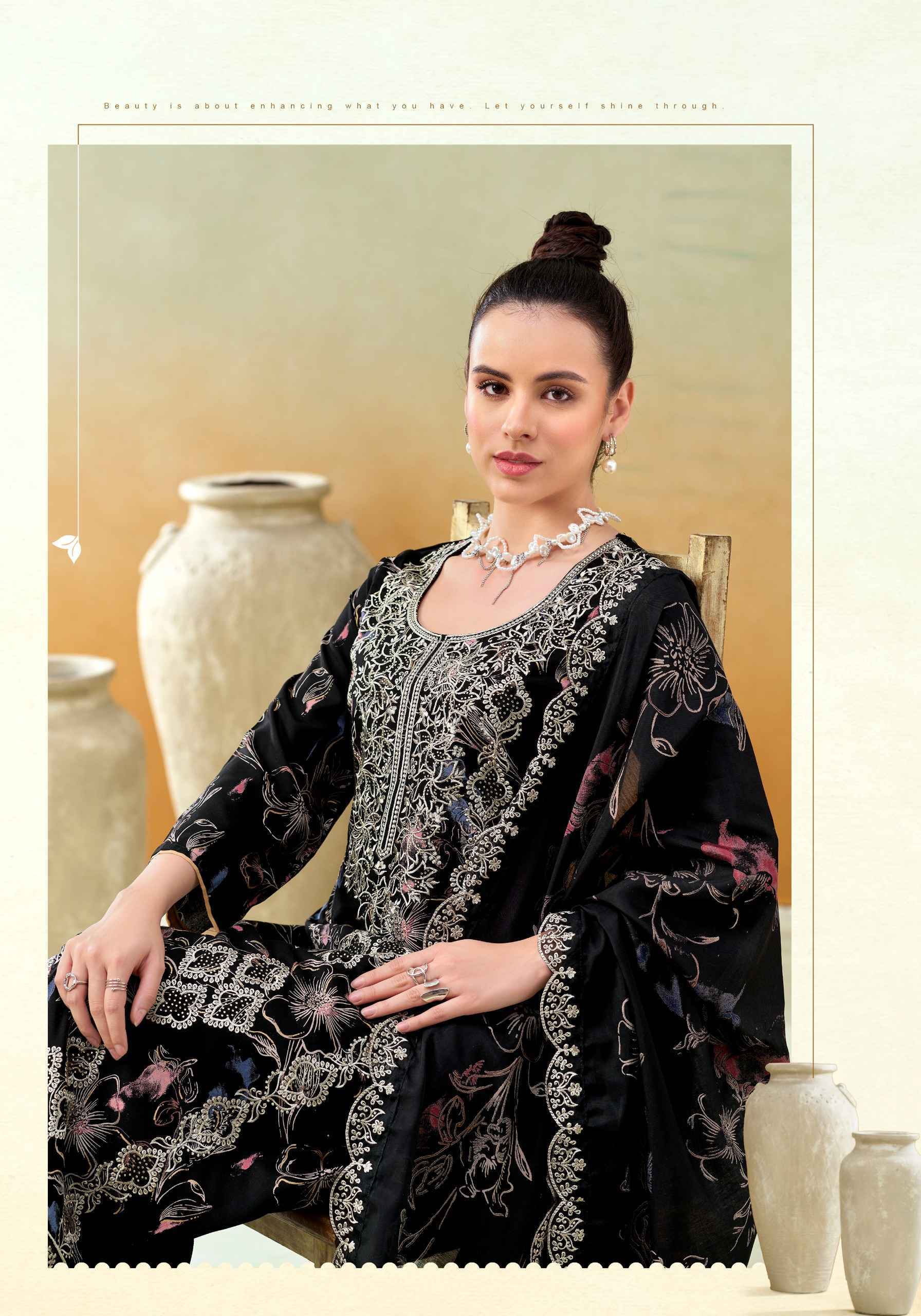 Alok Black Moon Edition 2 Viscose Reyon Salwar Kameez Wholesale Rate ( 6 Pcs Catalog )