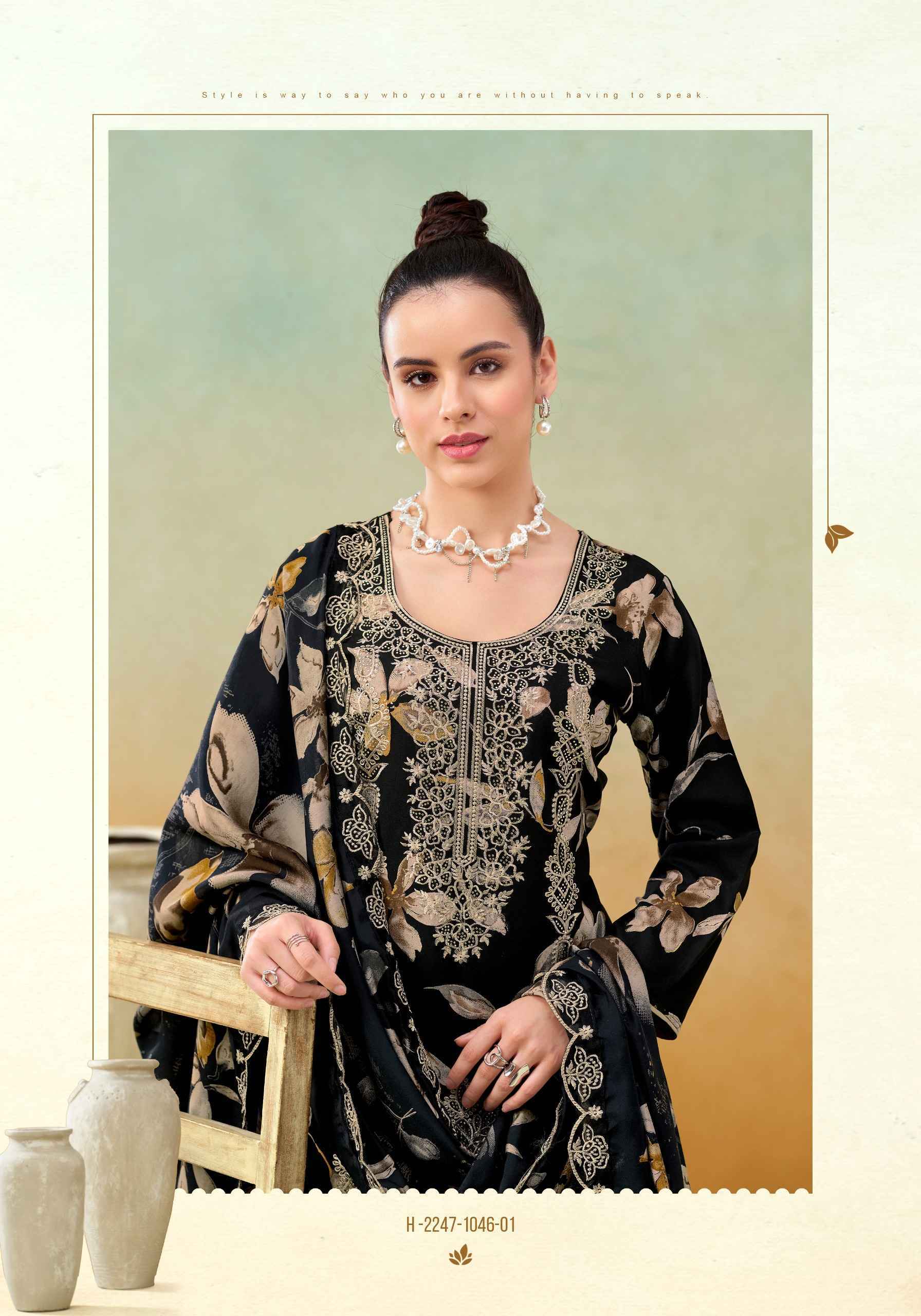 Alok Black Moon Edition 2 Viscose Reyon Salwar Kameez Wholesale Rate ( 6 Pcs Catalog )