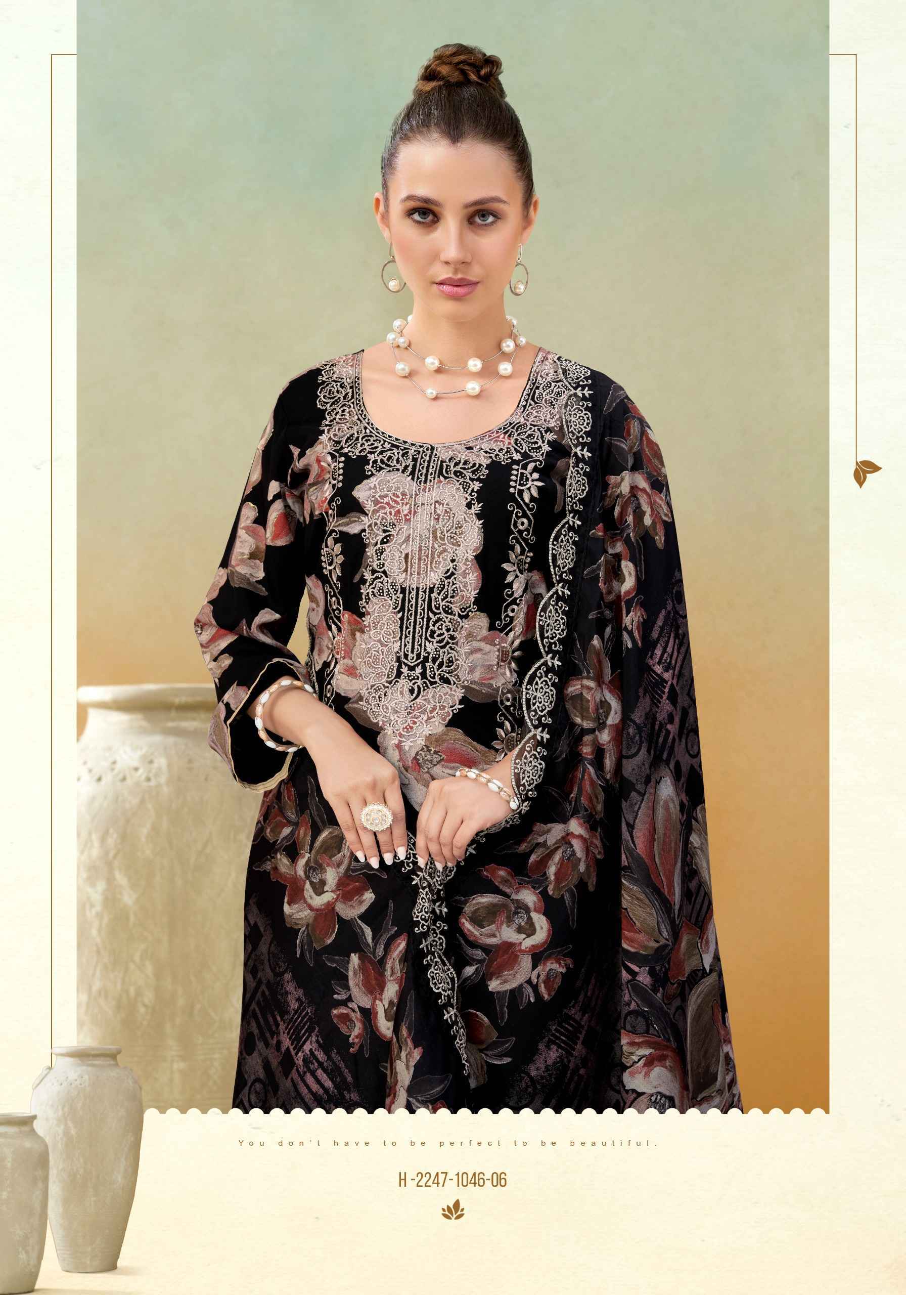 Alok Black Moon Edition 2 Viscose Reyon Salwar Kameez Wholesale Rate ( 6 Pcs Catalog )