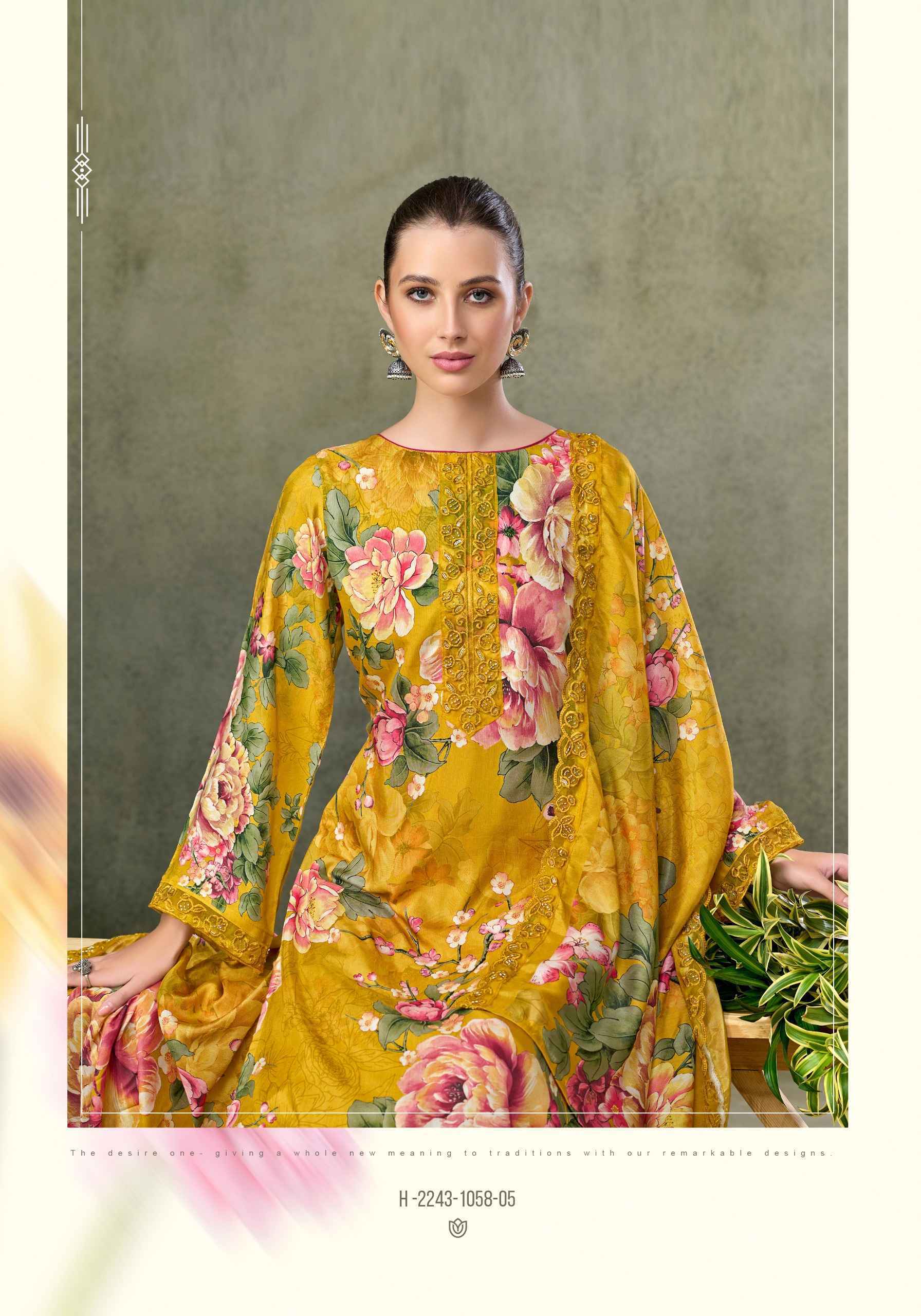 Alok Fariha Edition 6 Muslin Salwar Kameez Wholesale Rate ( 8 Pcs Catalog )