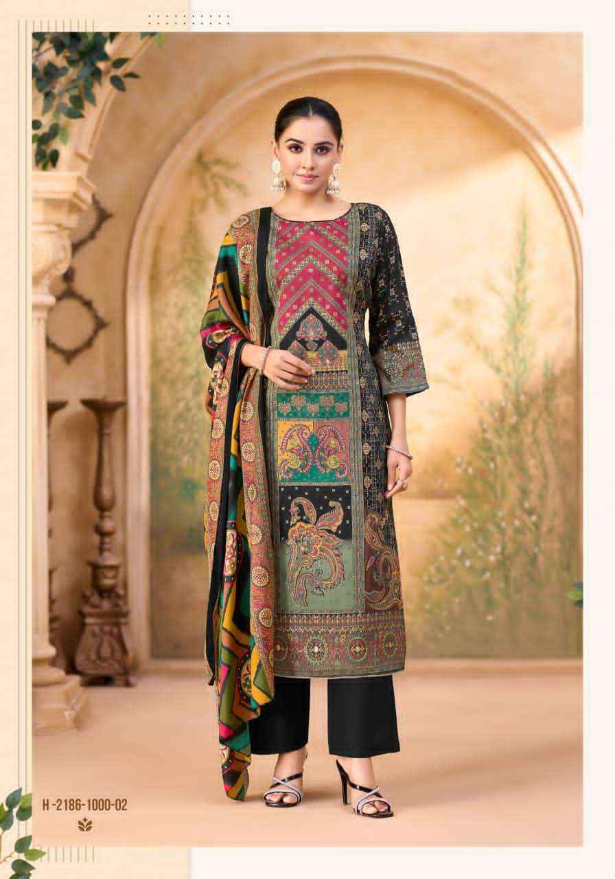 Alok Suit Roop Rekha Fancy Ladies Salwar Kameez Wholesale Rate ( 6 Pcs Catalog )