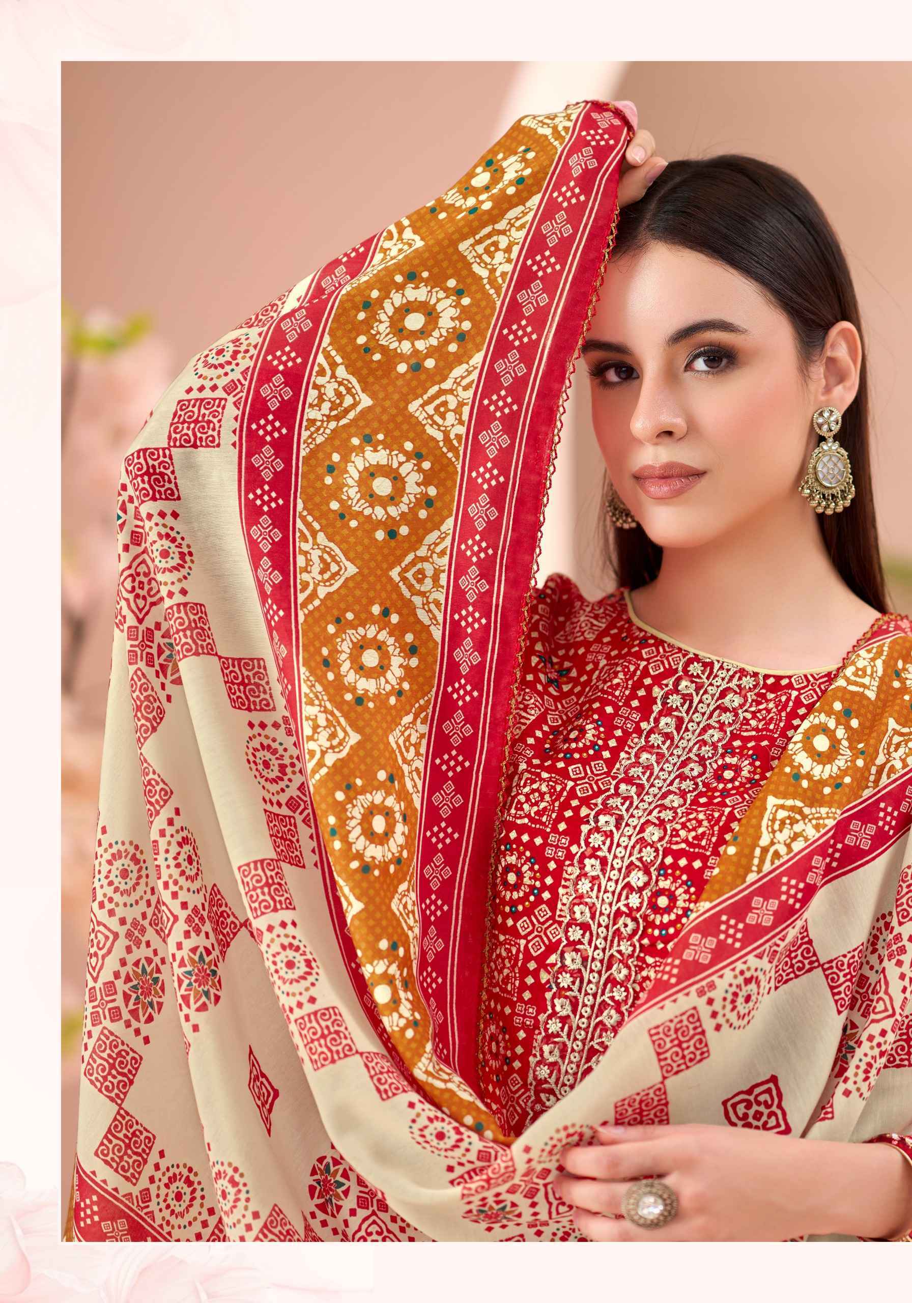 Alok Sweety Zam Cotton Salwar Kameez Wholesale Rate ( 4 Pcs Catalog )