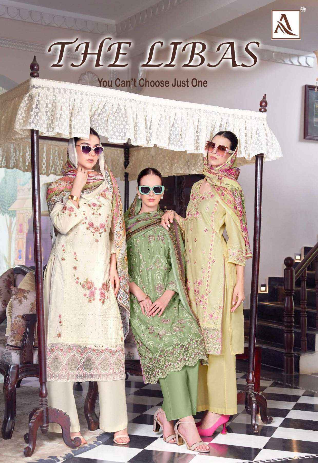 Alok The Libas Lawn Cotton Dress Material Wholesale Price ( 7 pcs Catalogue )