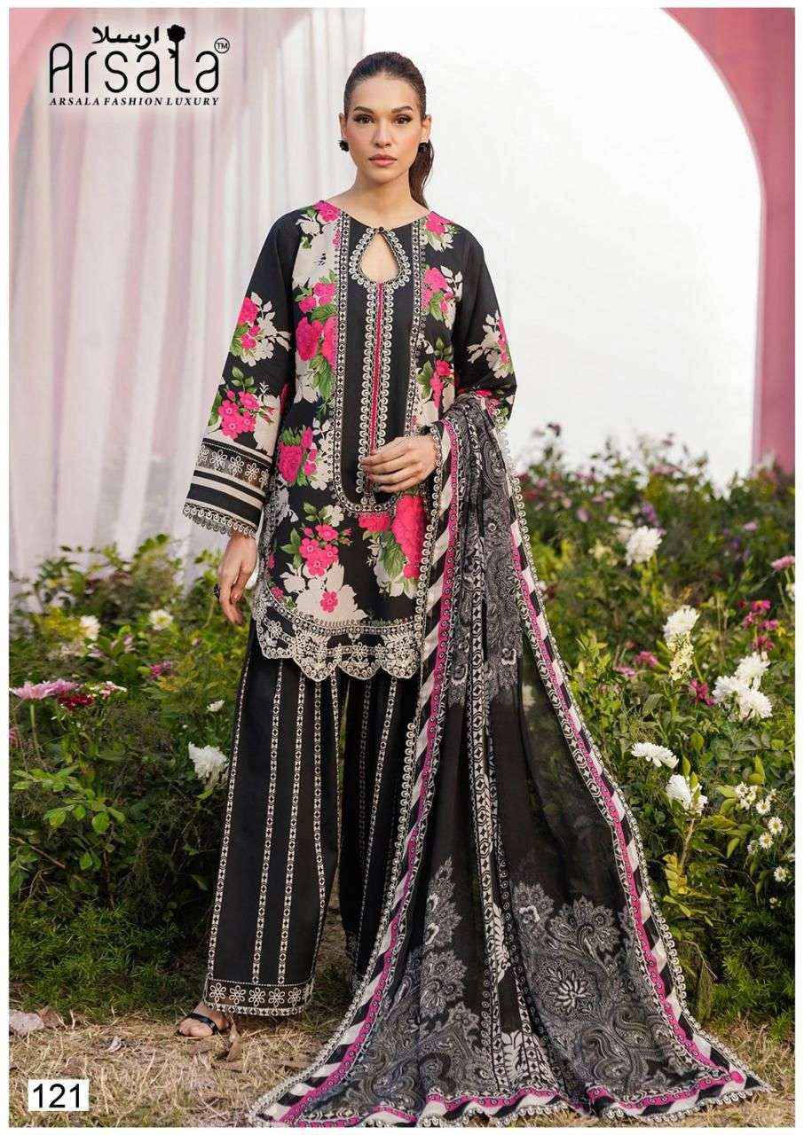 ARSALA FASHION LUXURY AMARA HEAVY COTTON LUXURY COLLECTION VOL 3 PAKISTANI SUITS ( 6 PCS CATALOGUE )