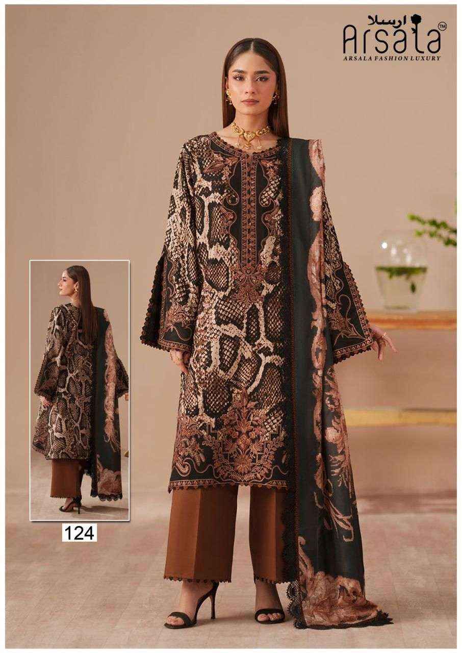 ARSALA FASHION LUXURY AMARA HEAVY COTTON LUXURY COLLECTION VOL 3 PAKISTANI SUITS ( 6 PCS CATALOGUE )