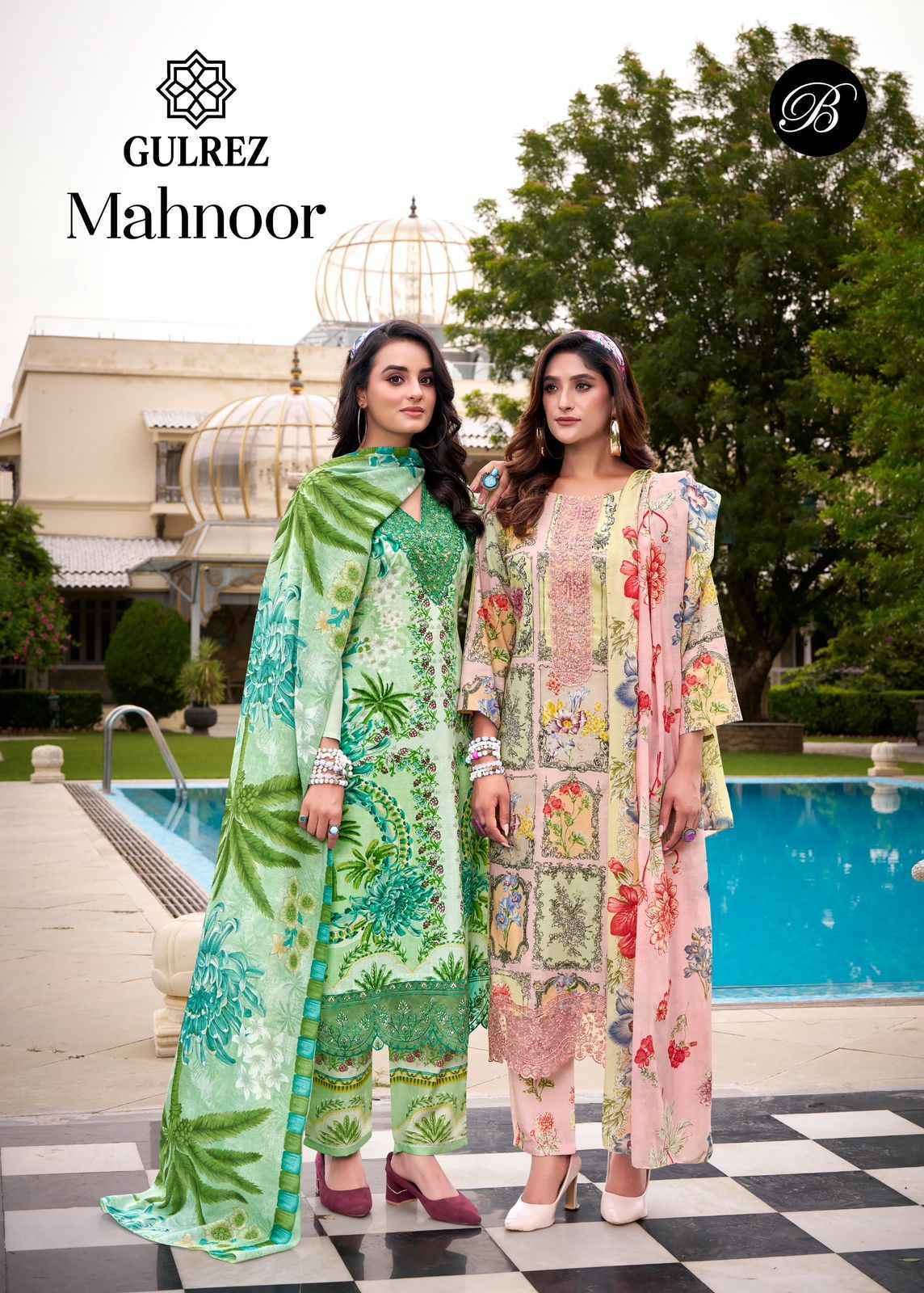 Belliza Designer Gulrez Mahnoor Cotton Dress Material Wholesale Price ( 6 pcs Catalogue )