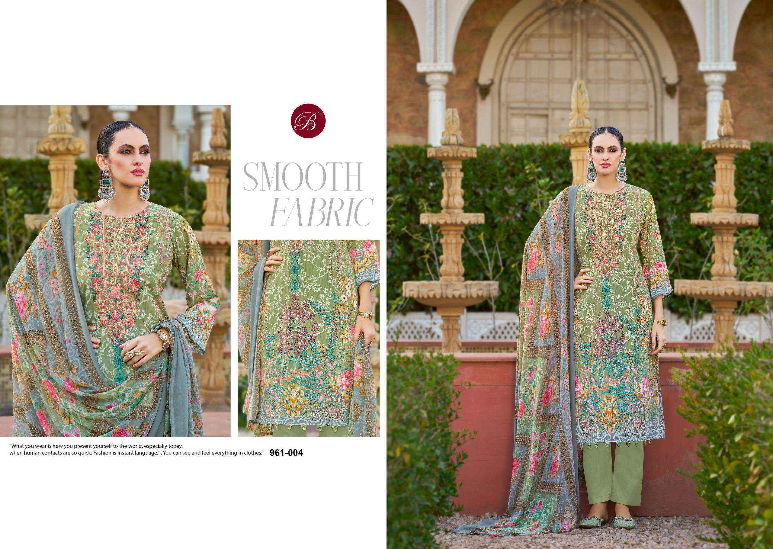 Belliza Gazal Vol 2 Crepe Salwar Kameez Wholesale Rate ( 8 Pcs Catalog )