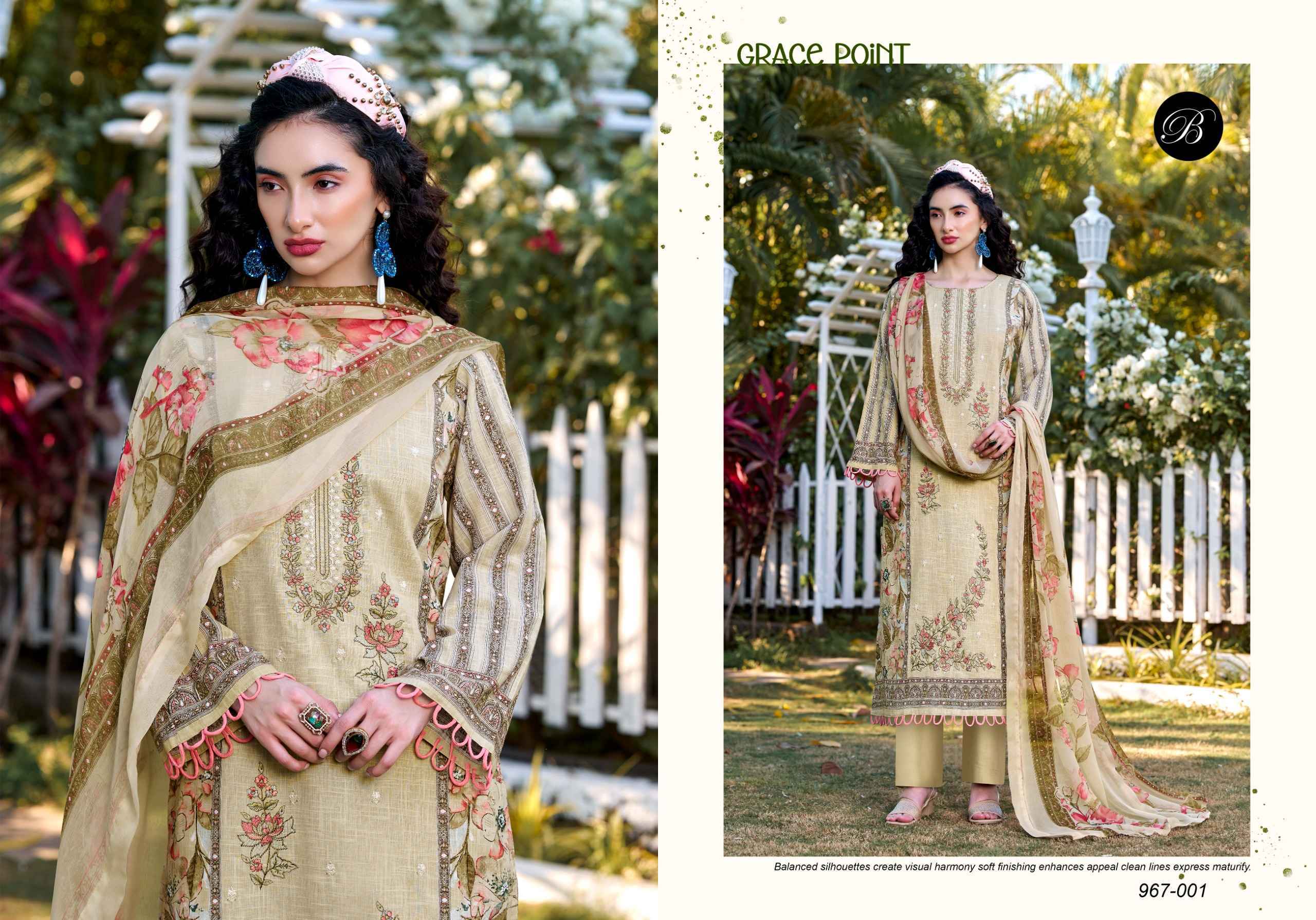 Belliza Rehana Vol 2 Cotton Salwar Kameez Wholesale Rate ( 6 Pcs Catalog )