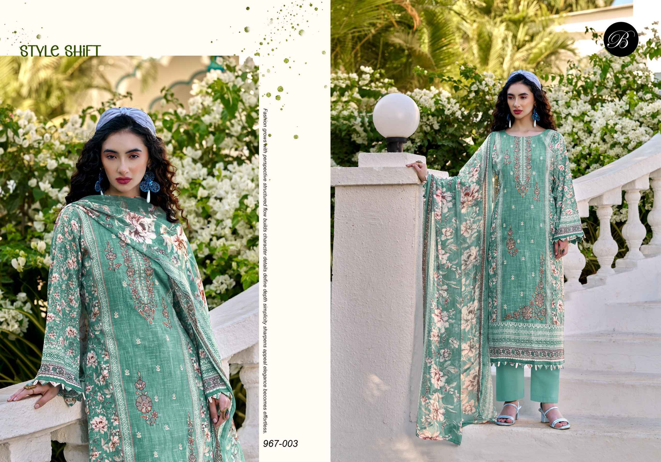Belliza Rehana Vol 2 Cotton Salwar Kameez Wholesale Rate ( 6 Pcs Catalog )