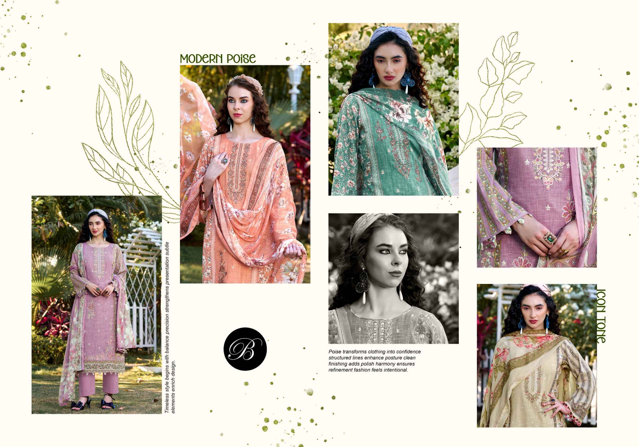 Belliza Rehana Vol 2 Cotton Salwar Kameez Wholesale Rate ( 6 Pcs Catalog )