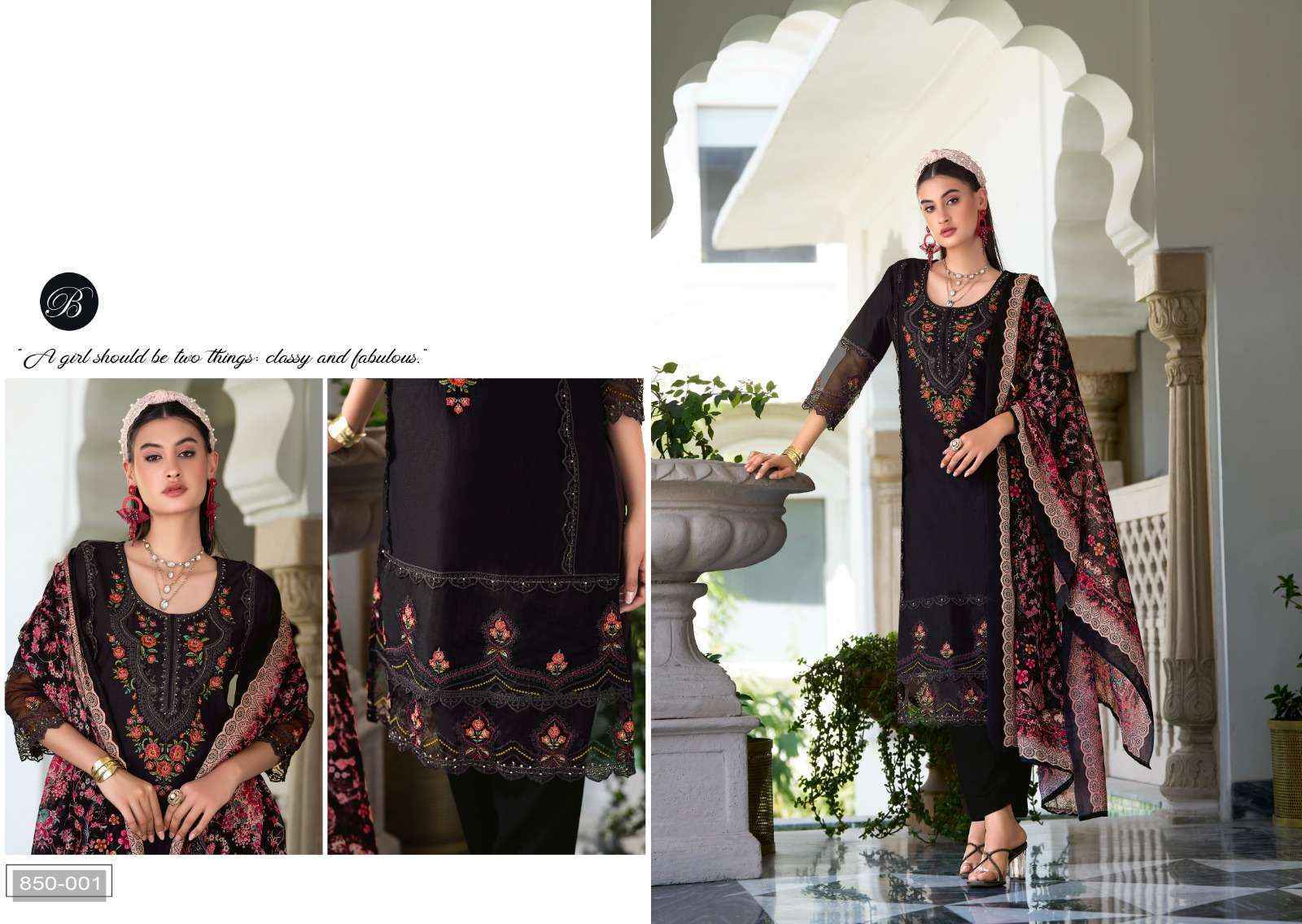 Belliza Zoya Vol 2 Cotton Salwar Kameez Wholesale Rate ( 6 Pcs Catalog )