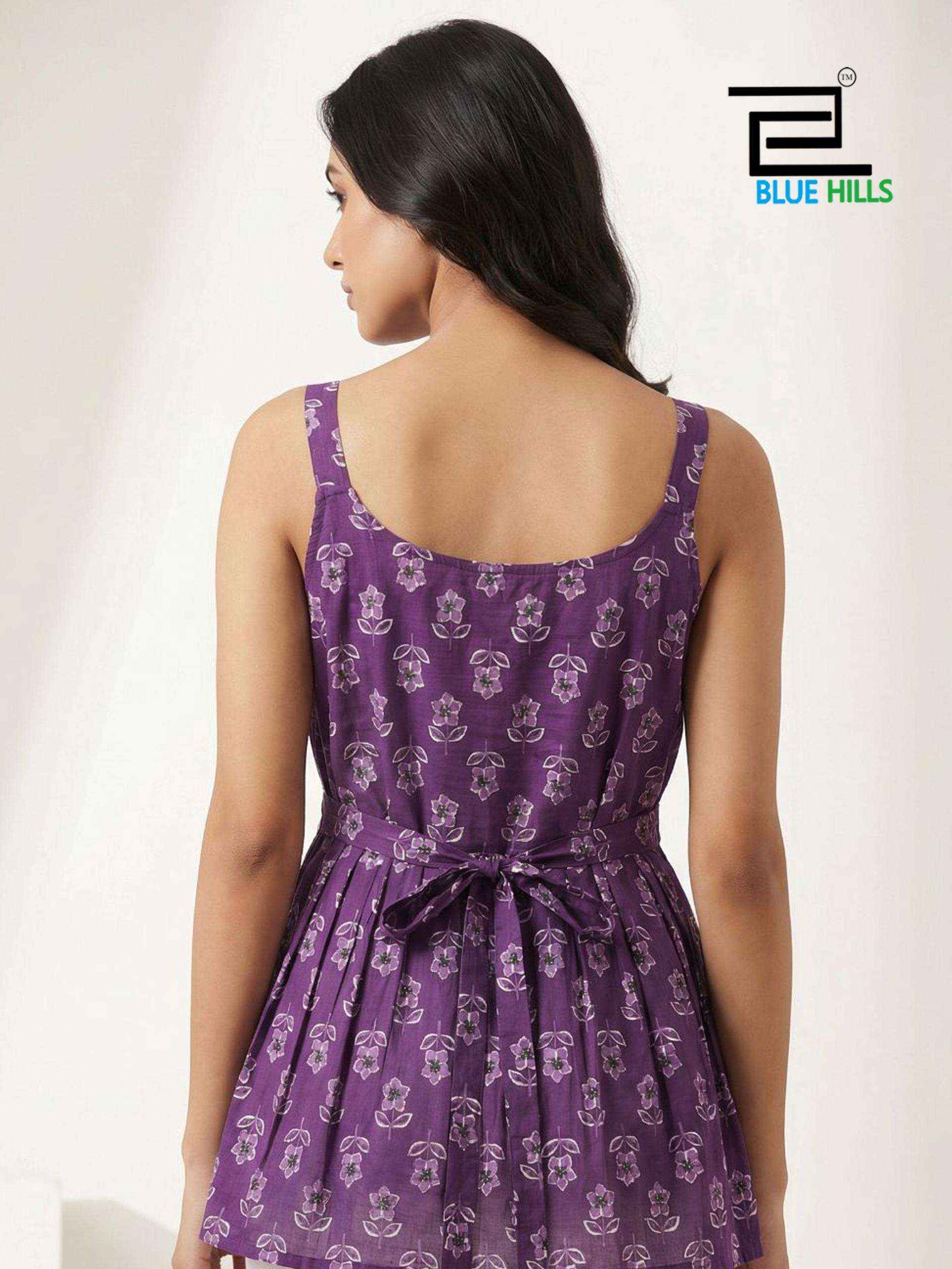 Blue Hills Princess Vol 5 Western Wear Short Tops ( 6 Pcs Catalogue )