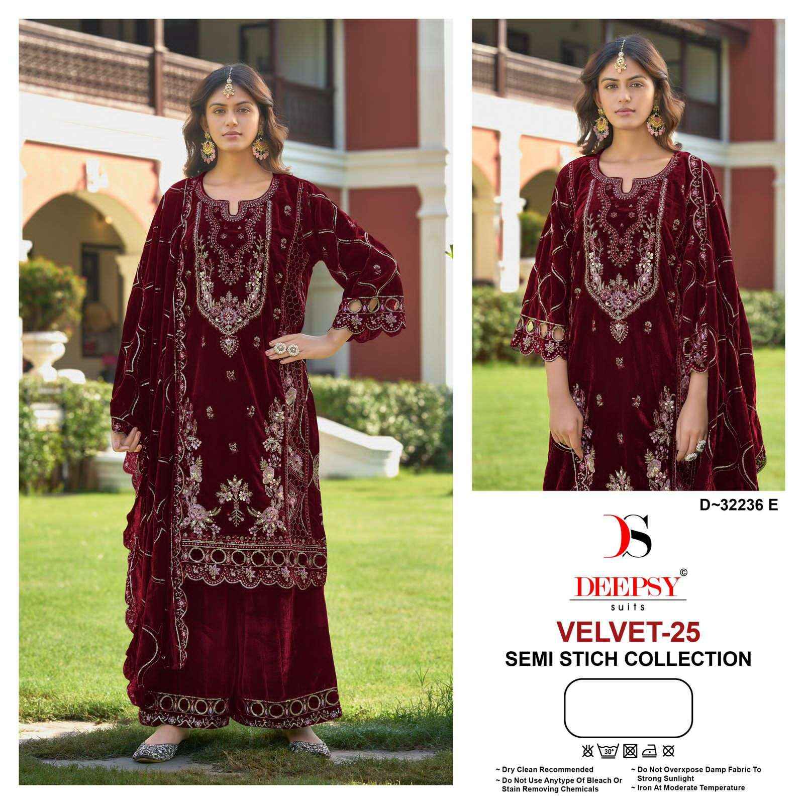 Deepsy D 32236 Colors Partywear Style Pakistani Dress Wholesale Rate ( 4 Pcs Catalog )