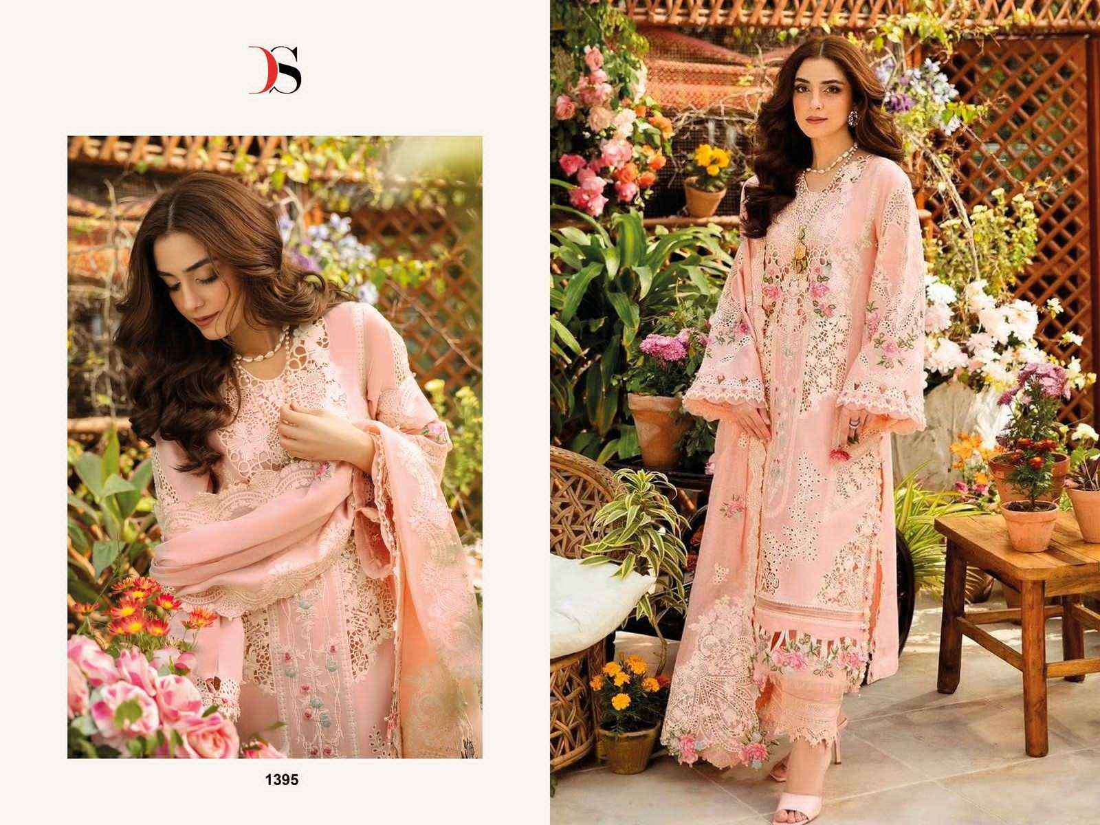 Deepsy Elaf Luxury Lawn 25 3 Nx Pure Cotton Pakistani Dress Wholesale Rate ( 4 Pcs Catalog )