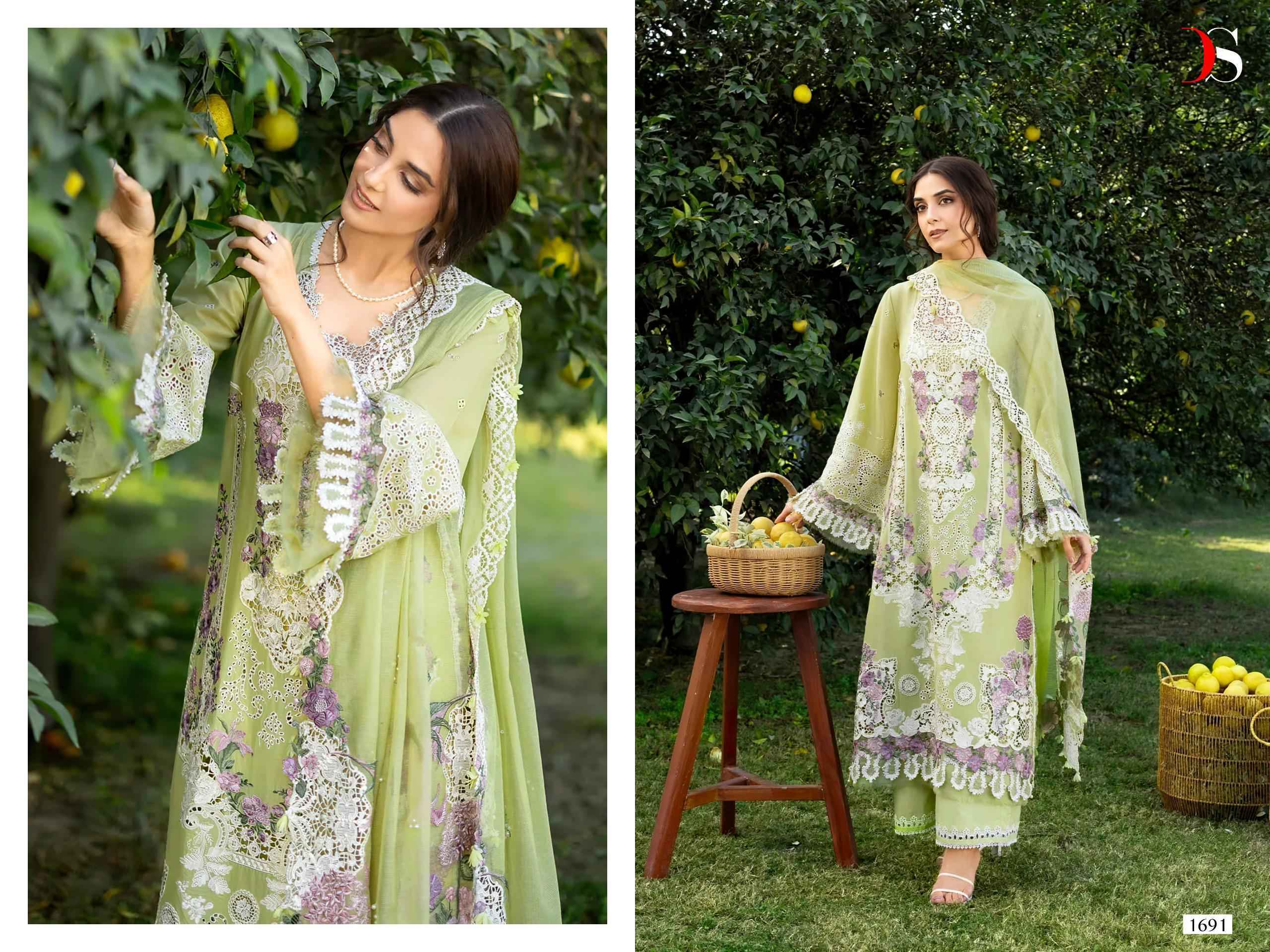 Deepsy Elaf Premium Cotton Salwar Kameez Wholesale Rate ( 6 Pcs Catalog )